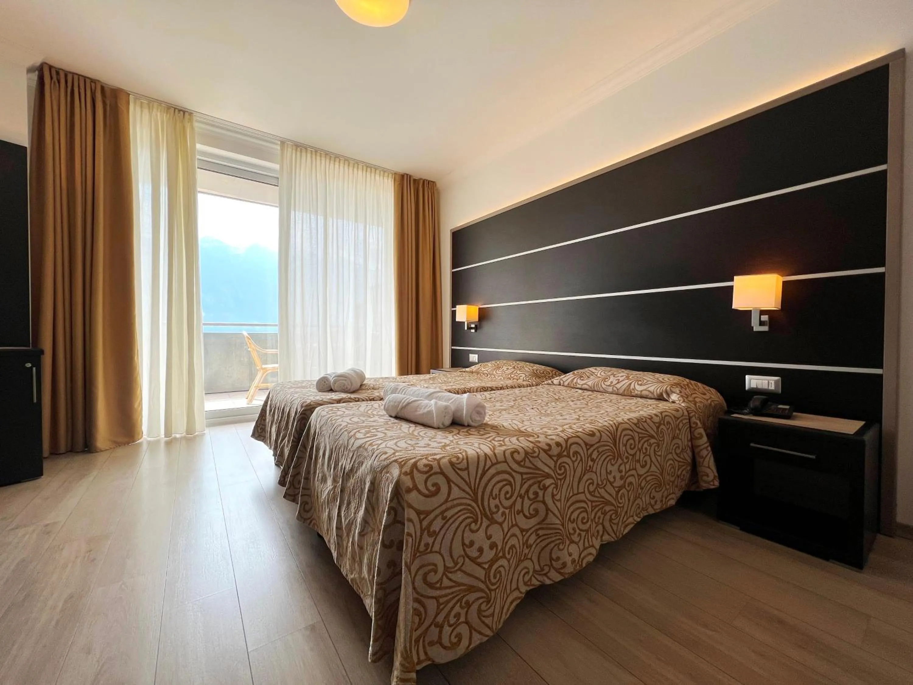 Bedroom, Bed in Village Bazzanega - Montagnoli Group