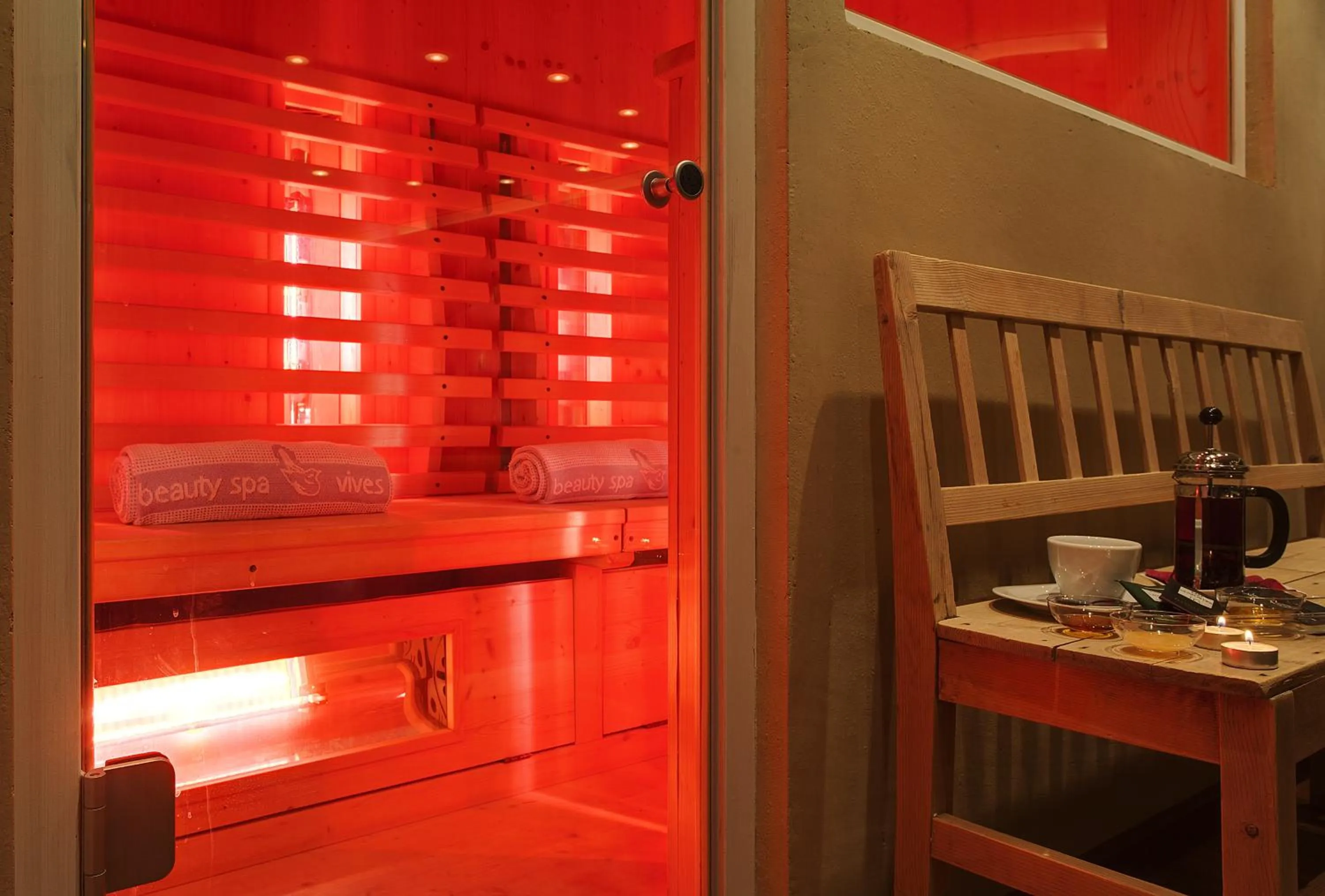 Spa and wellness centre/facilities in Hotel Ciasa Salares