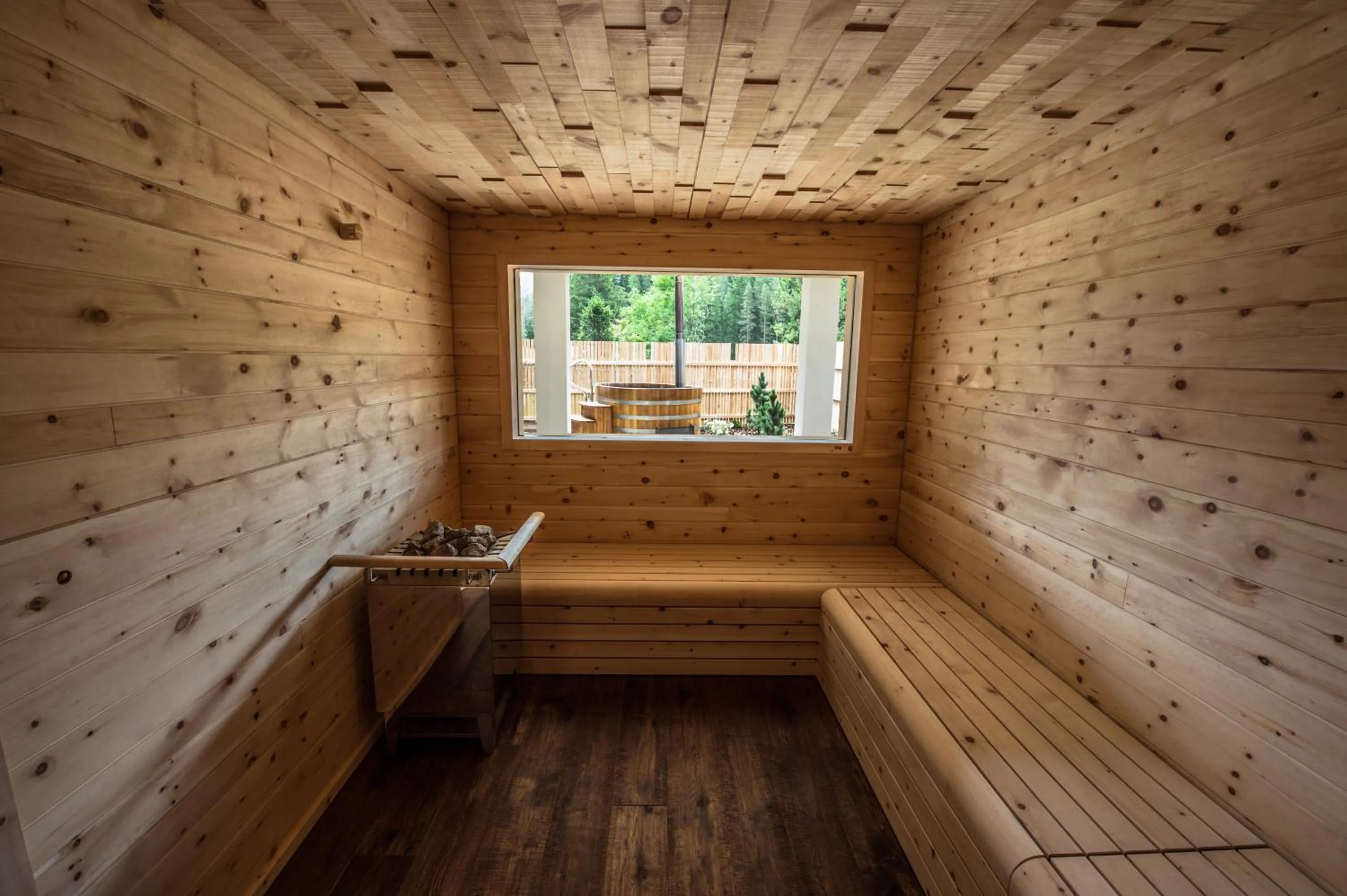 Sauna in Hotel Ciasa Salares
