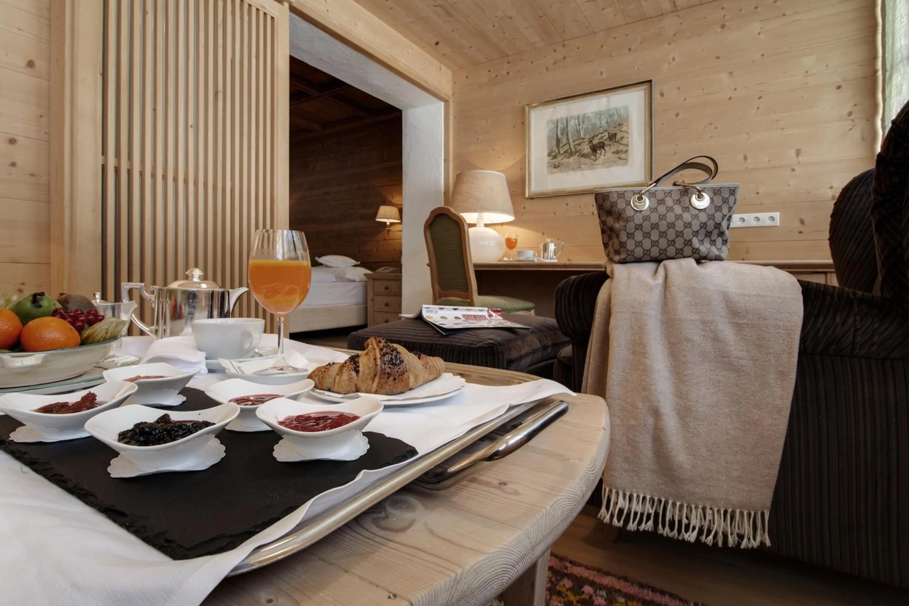 Breakfast in Hotel Ciasa Salares