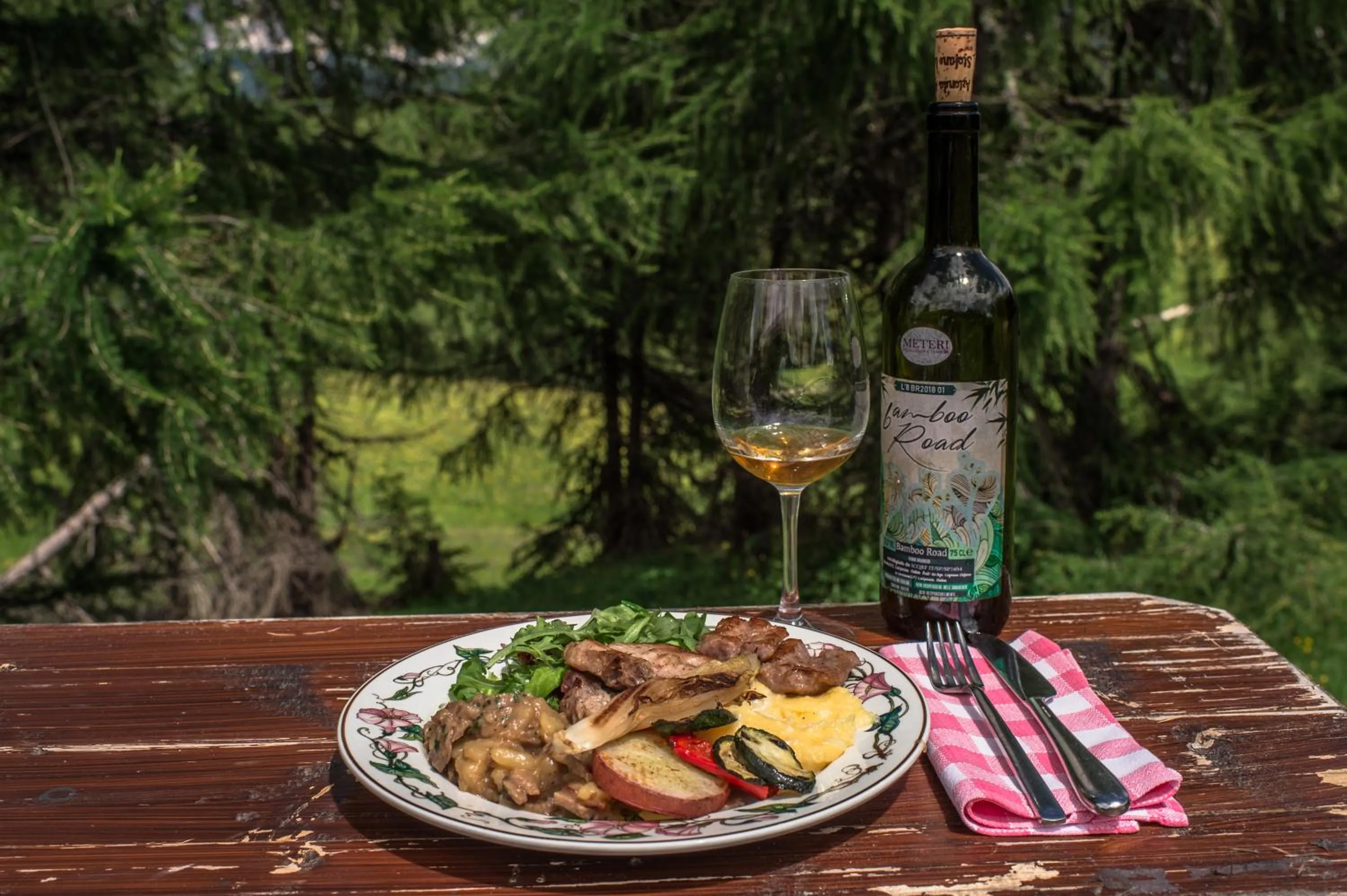 Food and drinks in Hotel Ciasa Salares