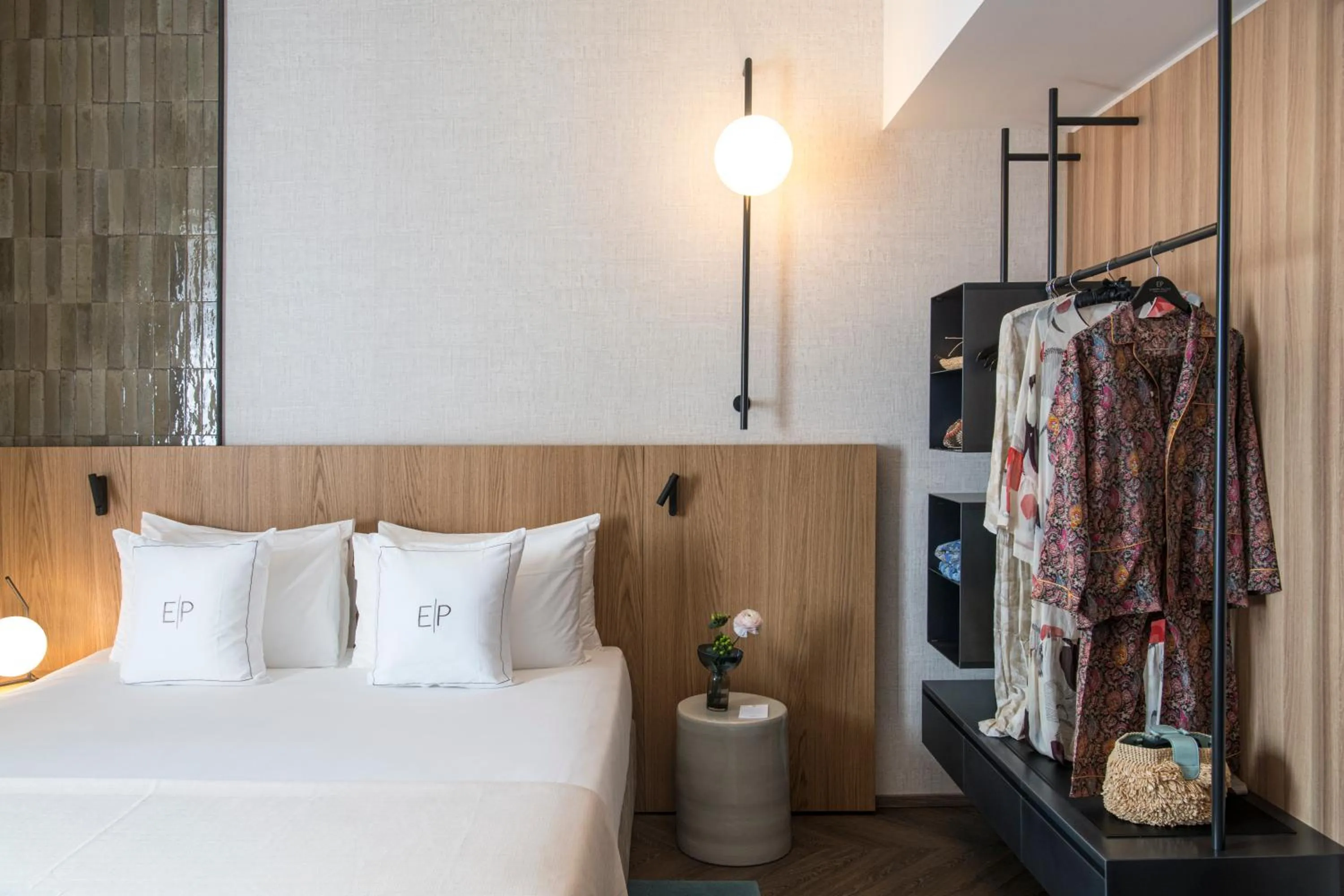 Bed in Europa Palace