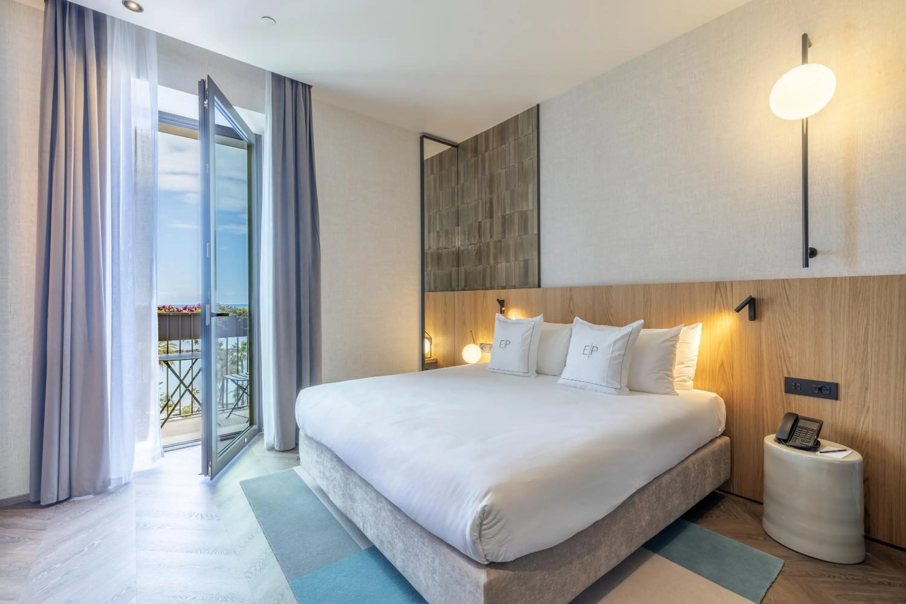 Bed in Europa Palace