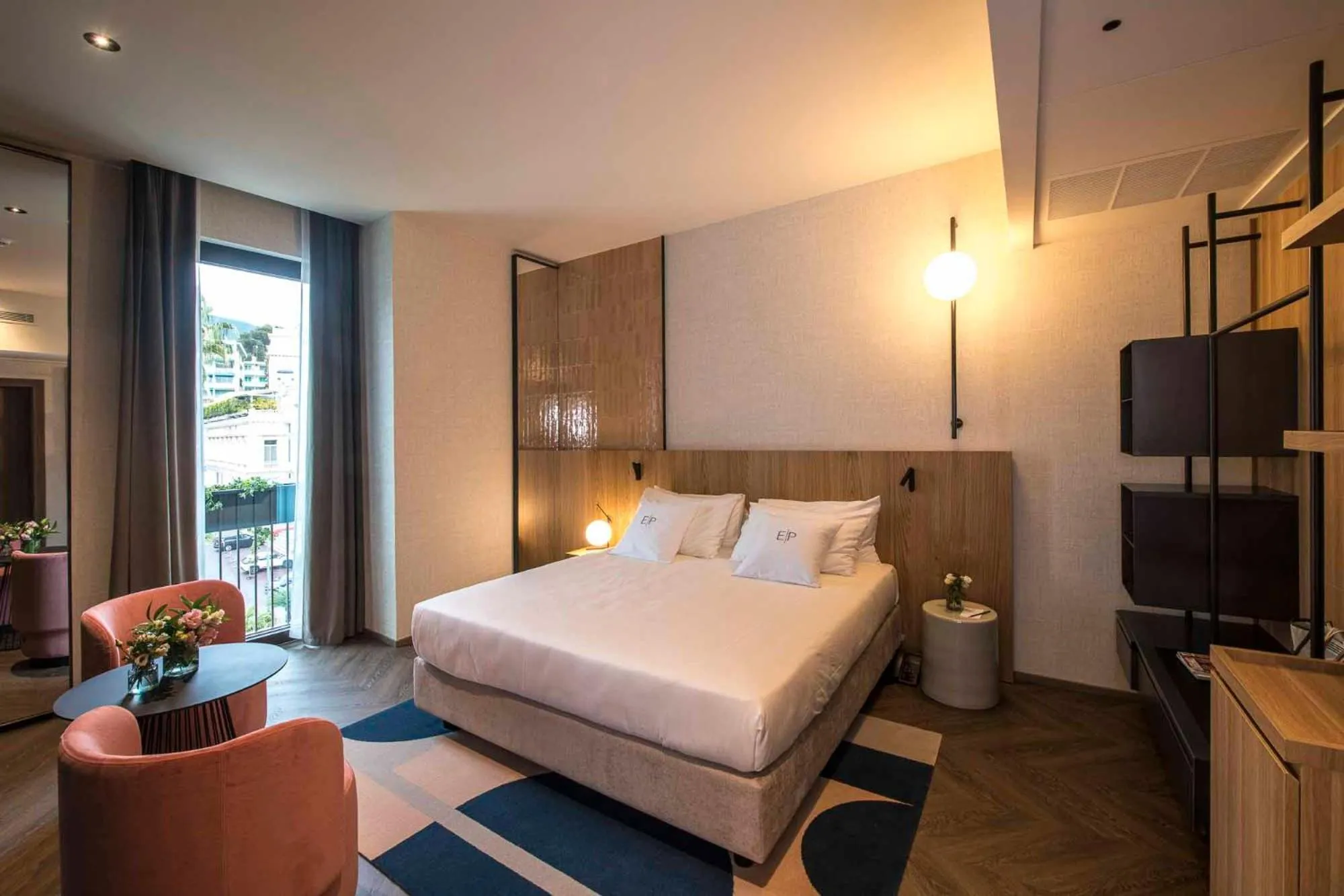 Bedroom, Bed in Europa Palace