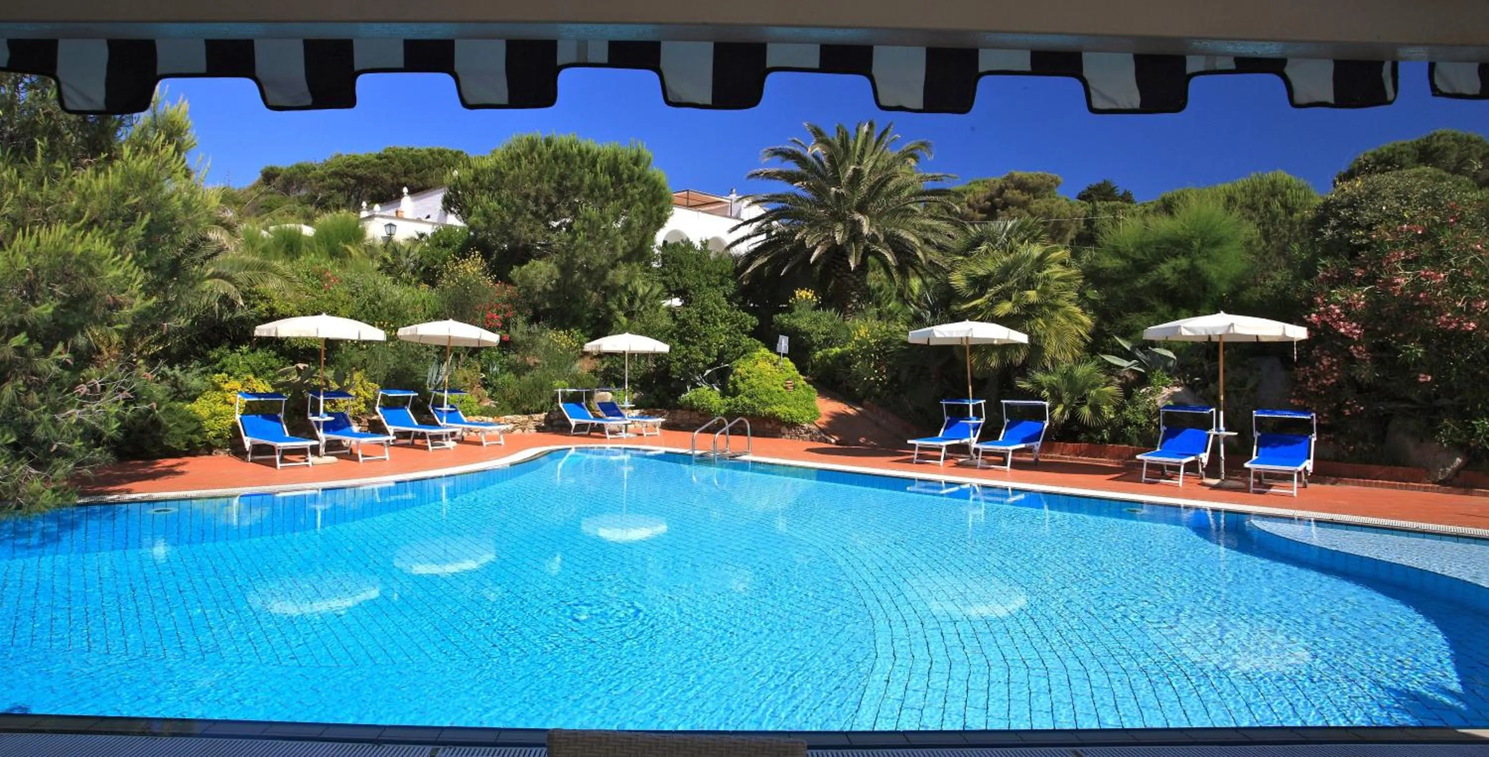 Swimming pool in Hotel Antares