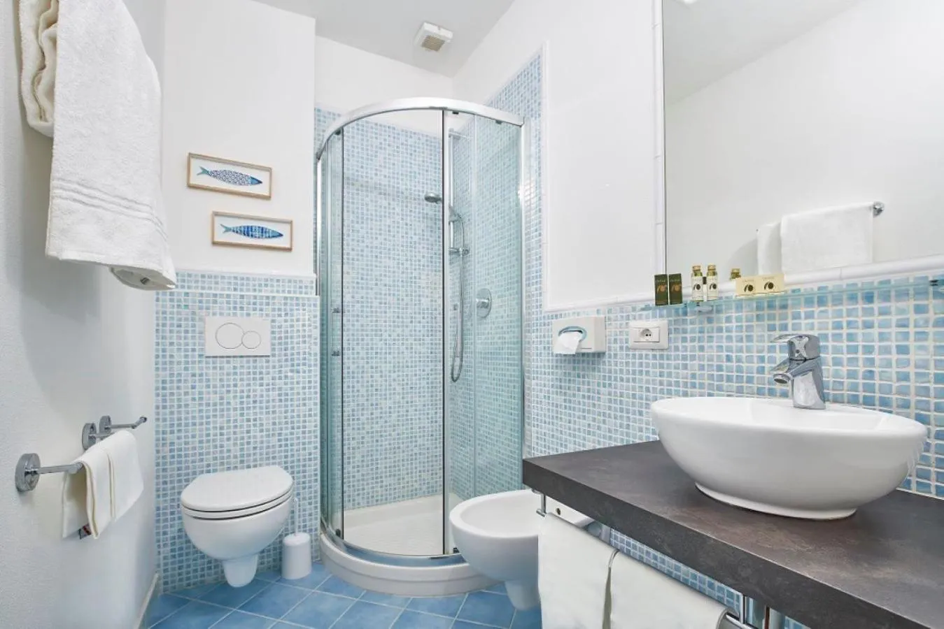 Shower in Hotel Antares