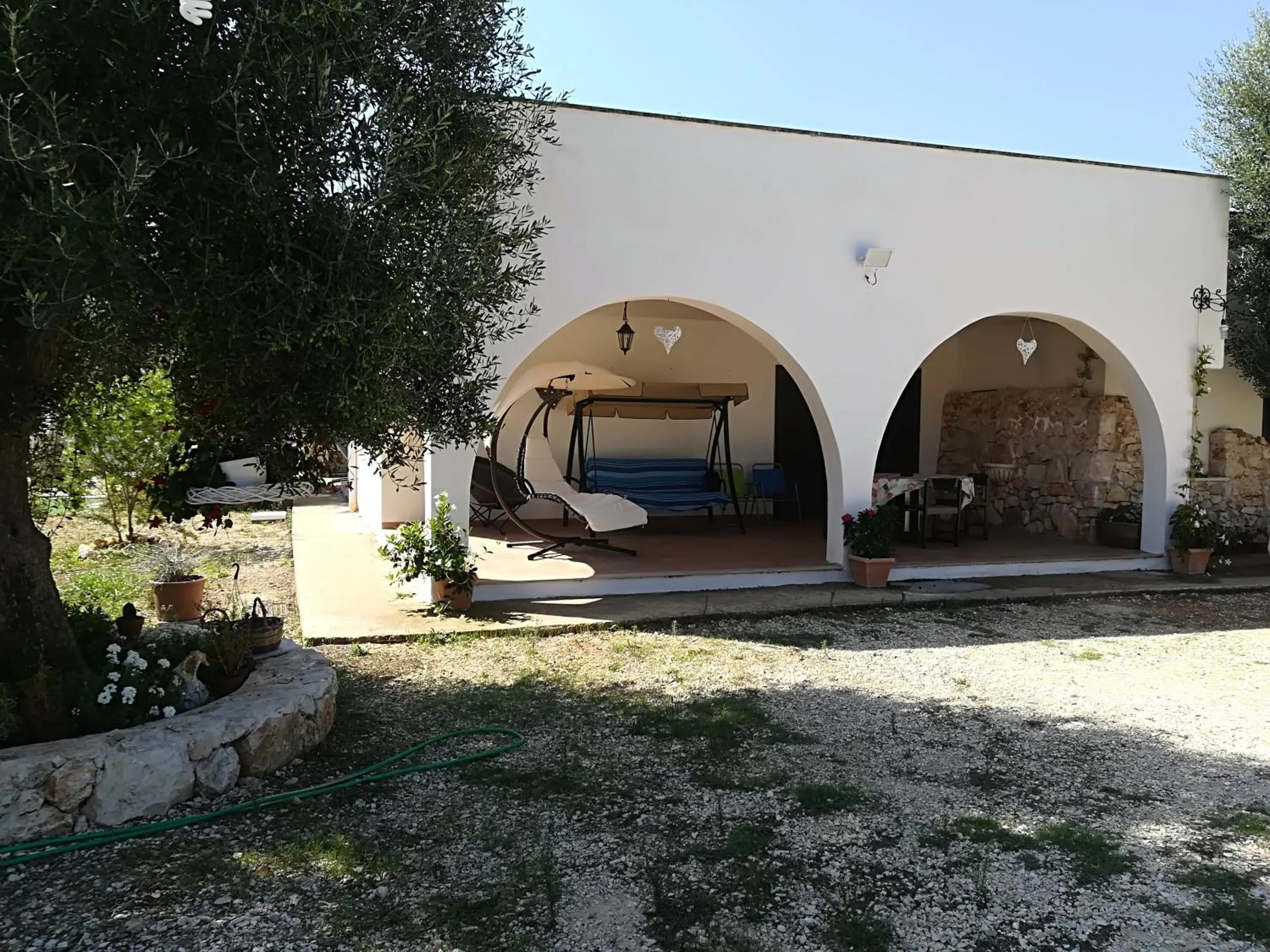 Patio in Trullo Alessandro e Villa Raffaela