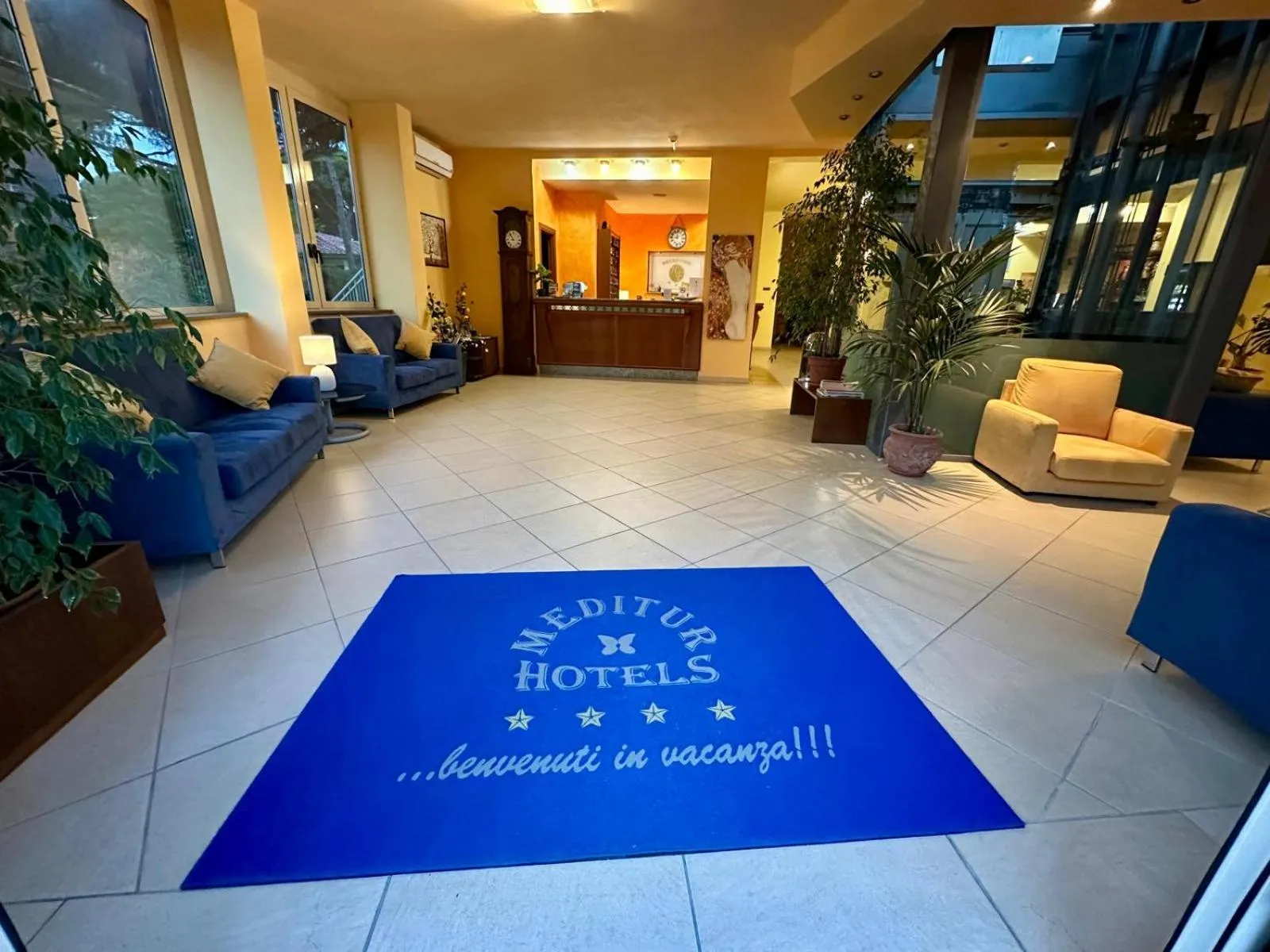 Lobby or reception in Hotel Florida Tirrenia