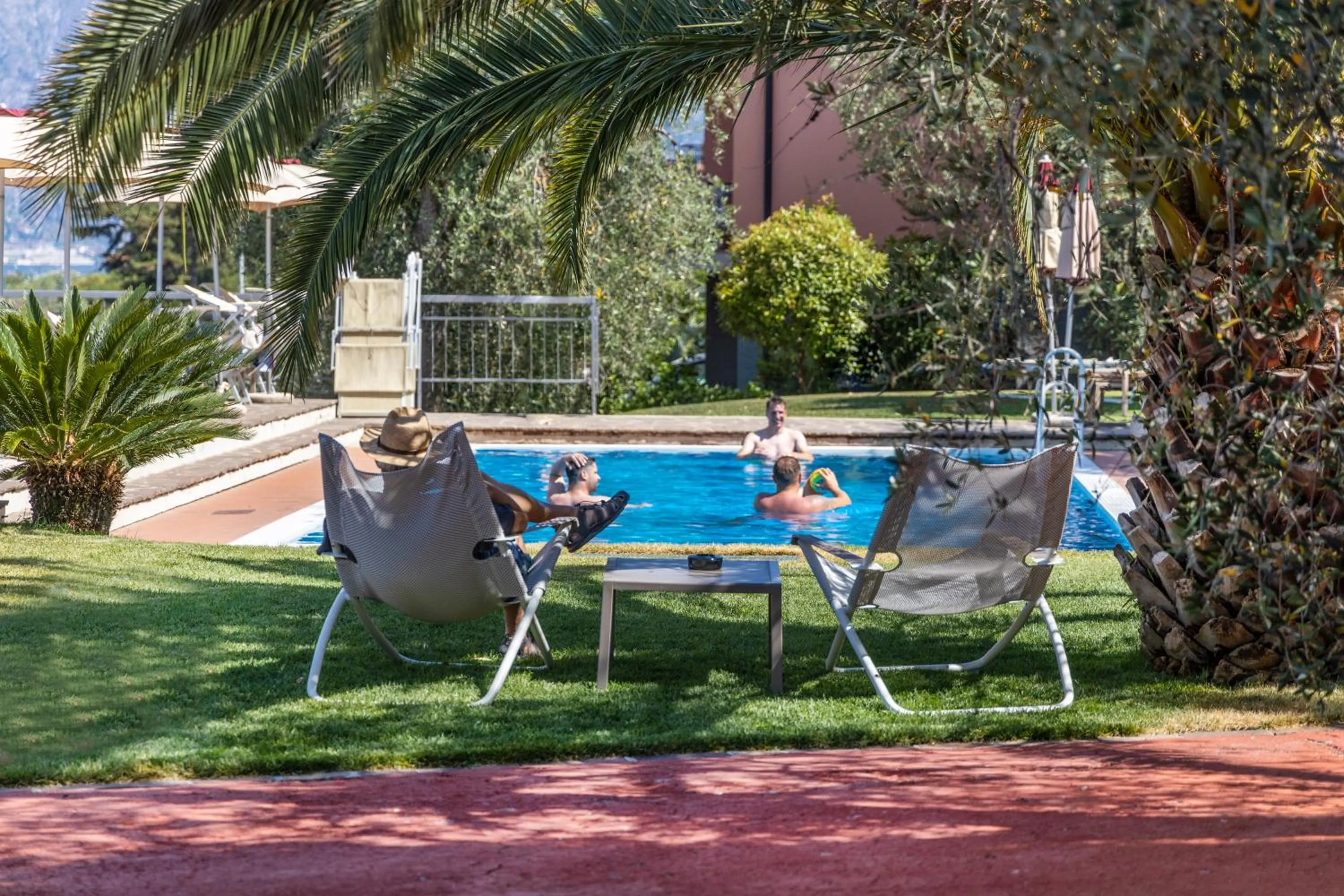 People in Hotel Capri