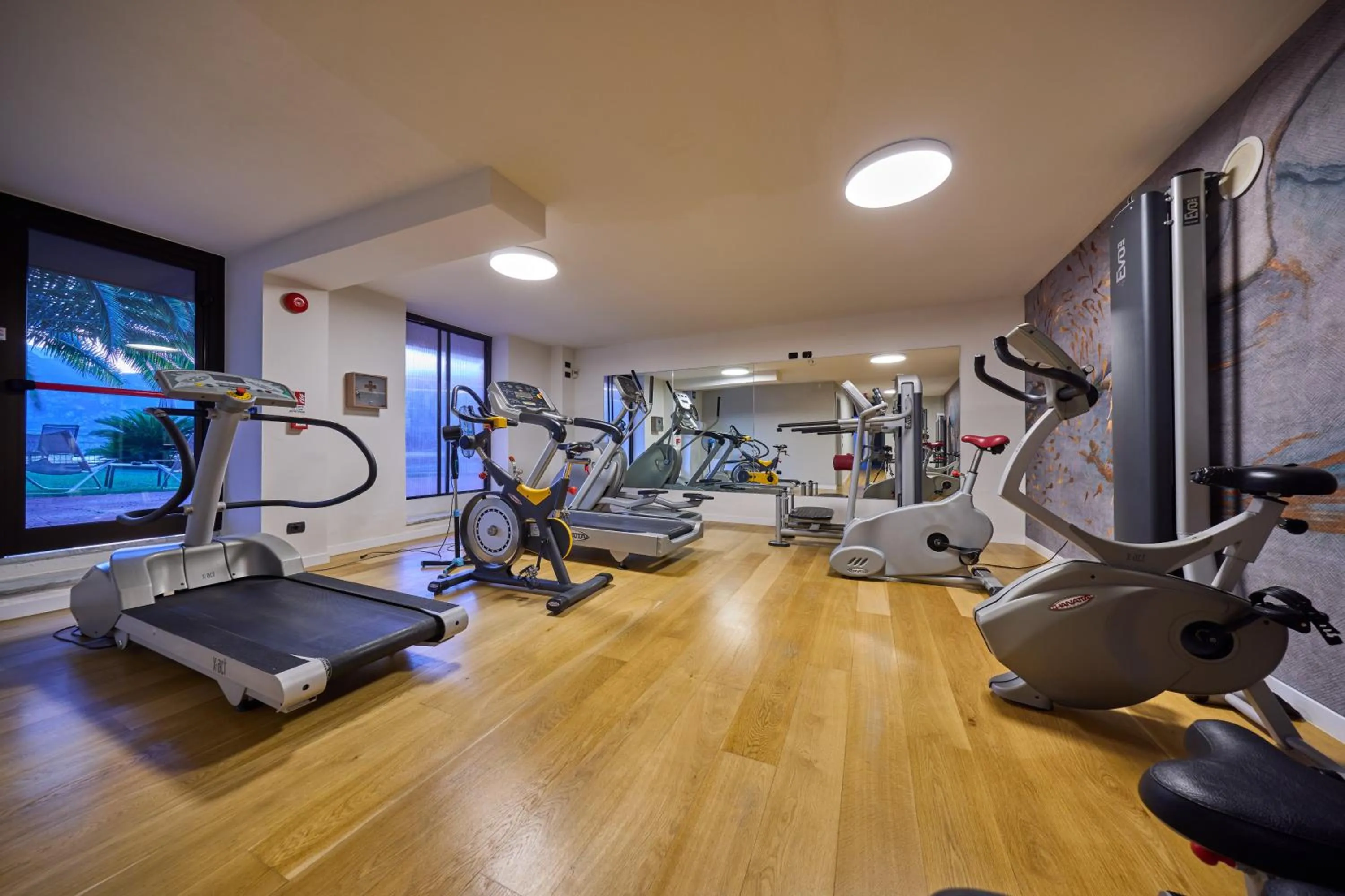 Fitness centre/facilities in Hotel Capri