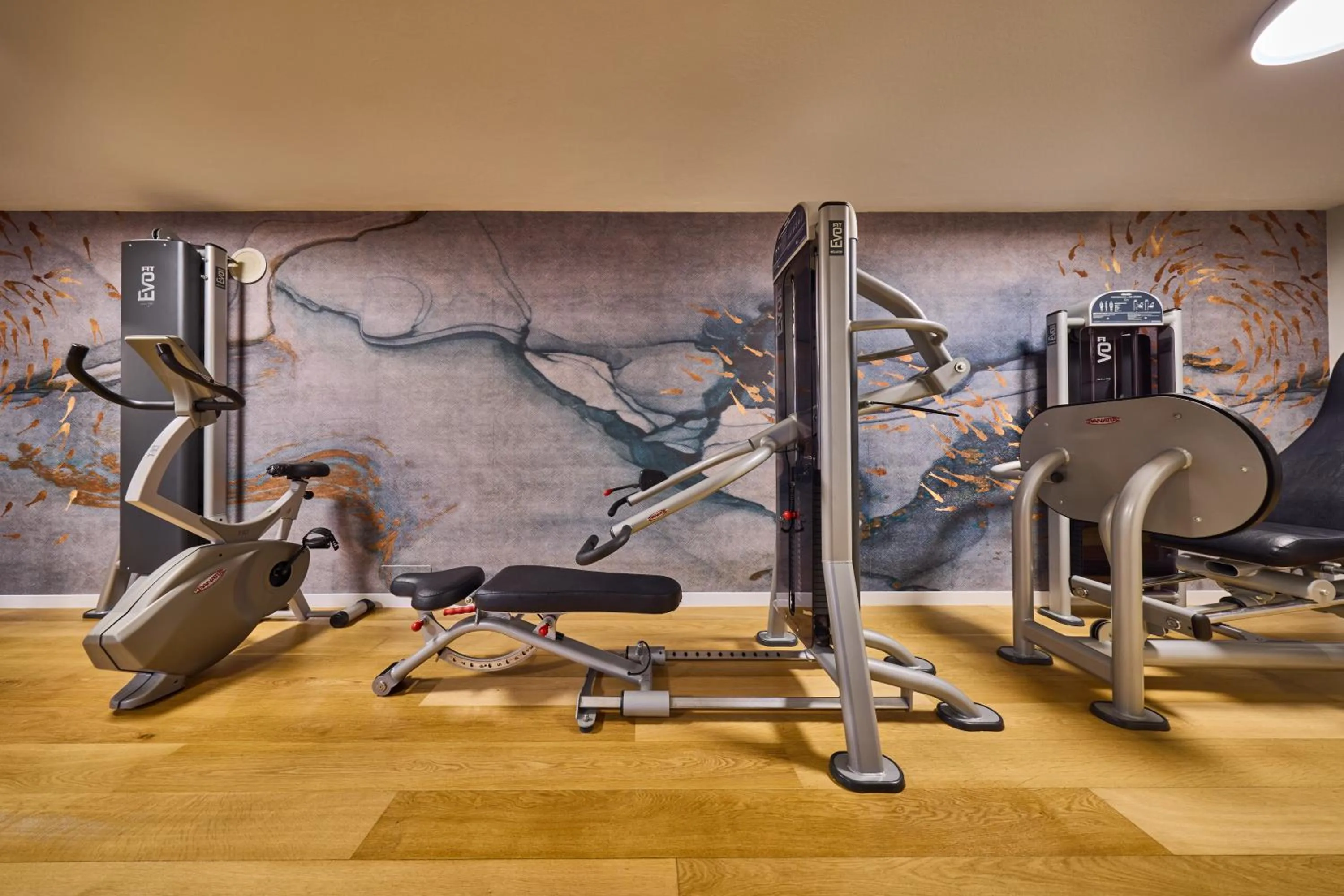 Fitness centre/facilities in Hotel Capri