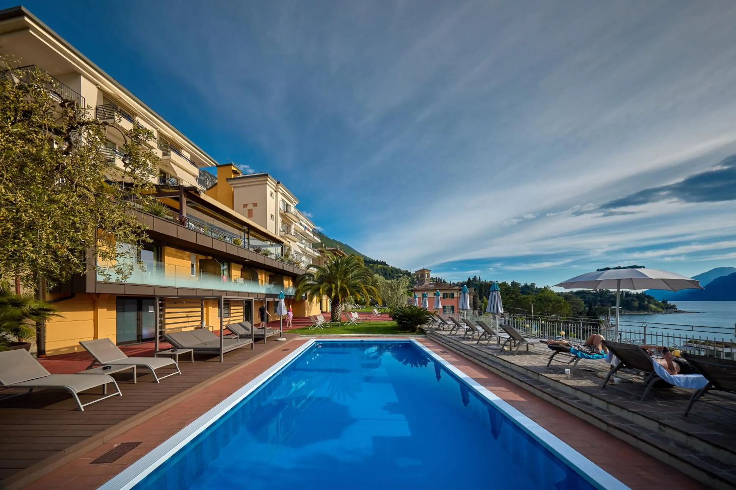 Property building in Hotel Capri