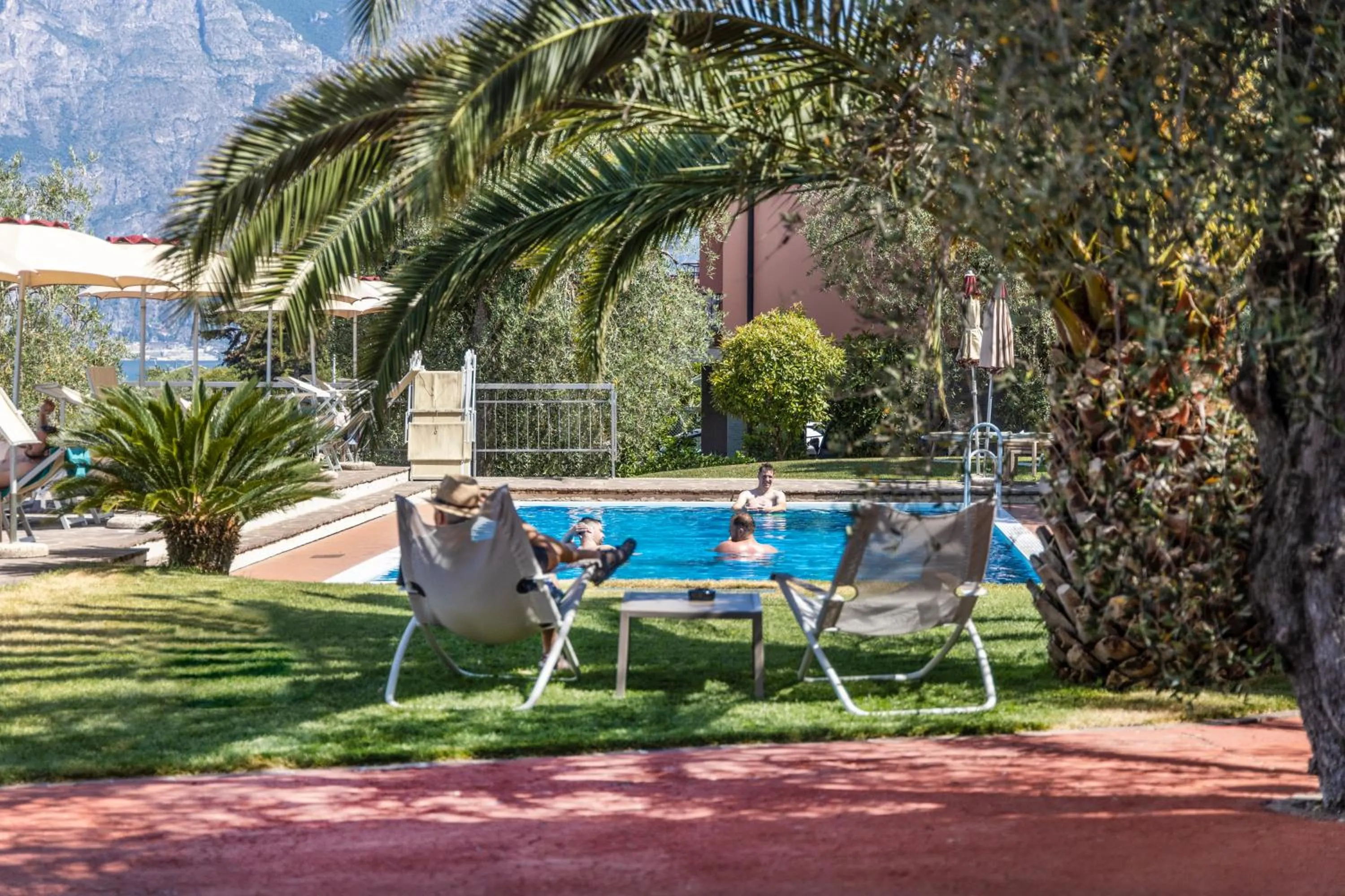 Garden in Hotel Capri