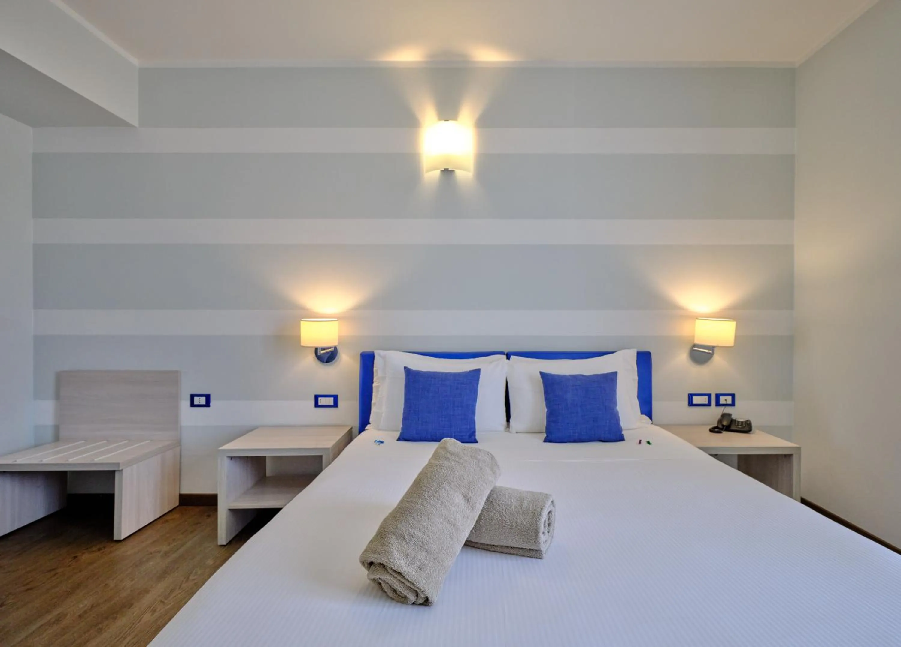 Bed in Hotel Eden Garda