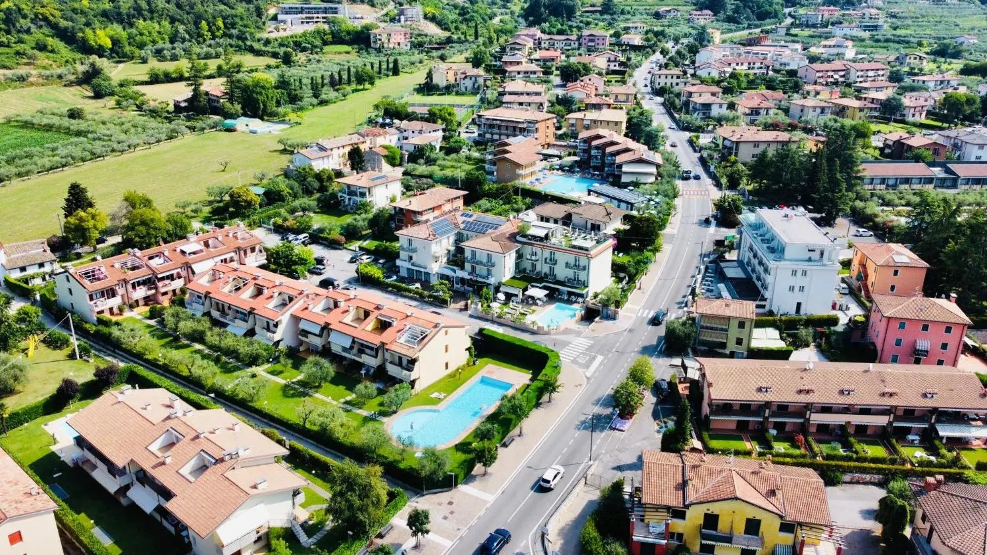 Bird's eye view, Bird's-eye View in Hotel Eden Garda