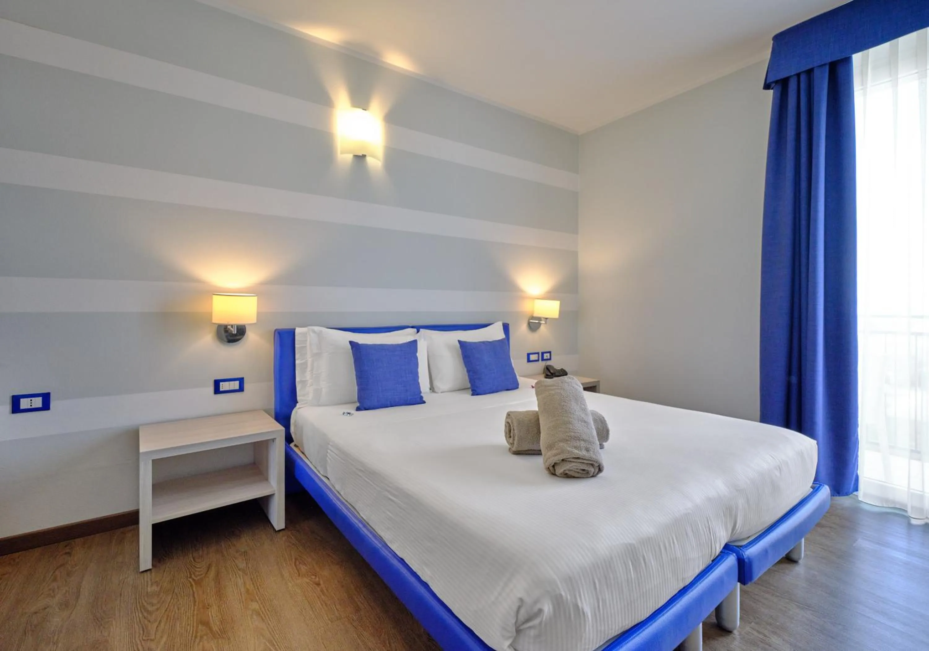 Bed in Hotel Eden Garda