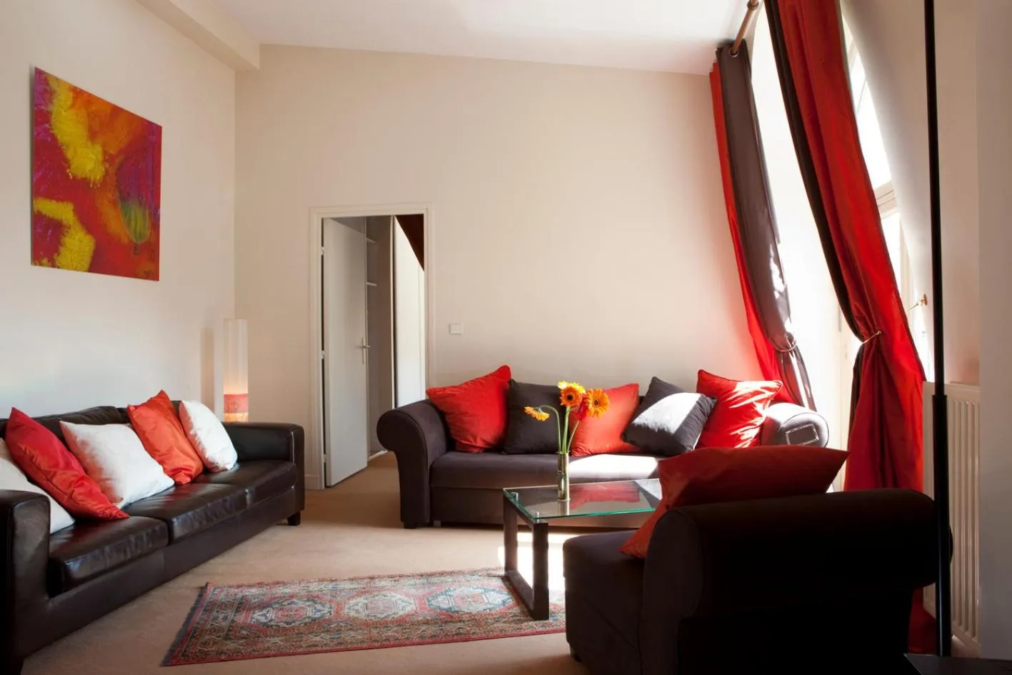 Living room in 52 Clichy Bed & Breakfast - Chambre d'hôtes