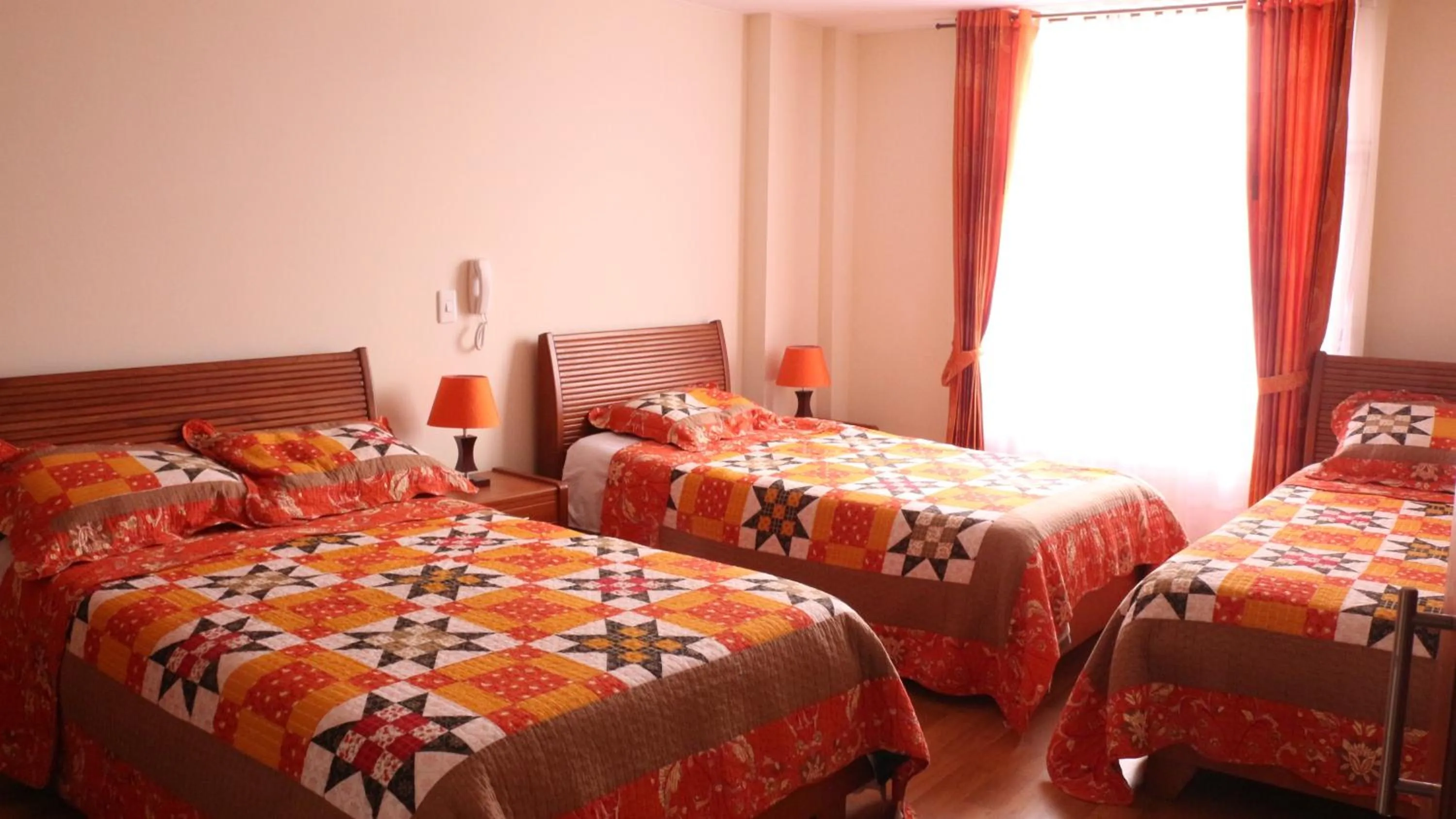 Bed in Hotel Castillo Real