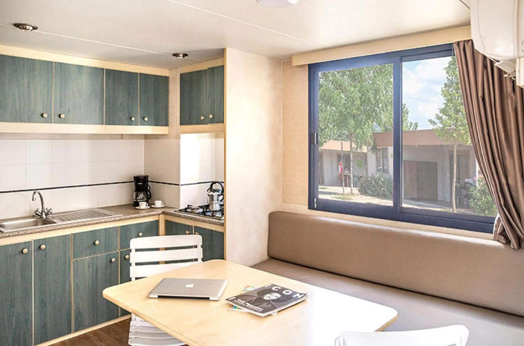 Kitchen or kitchenette in hu Venezia Camping in Town