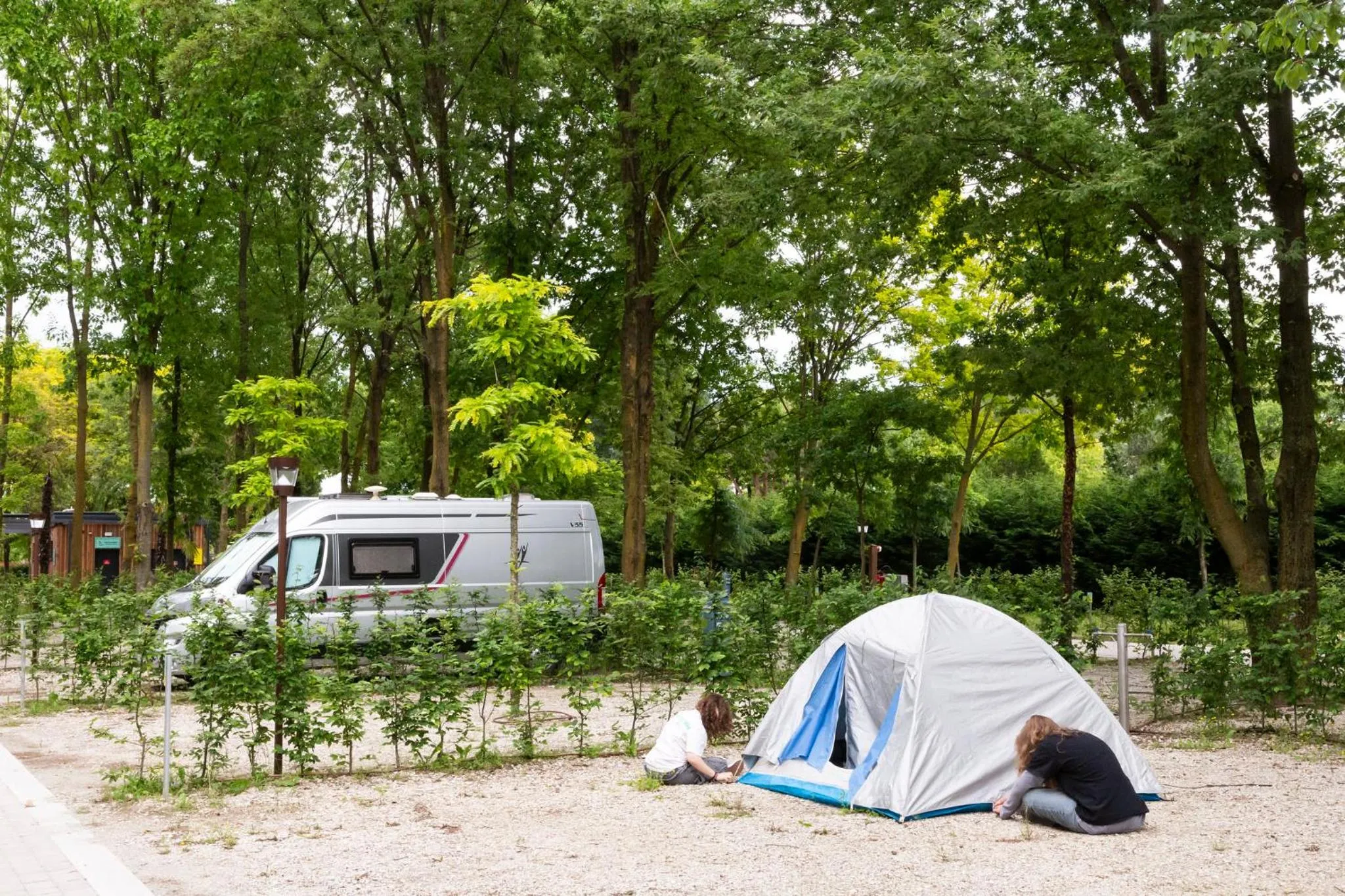 hu Venezia Camping in Town