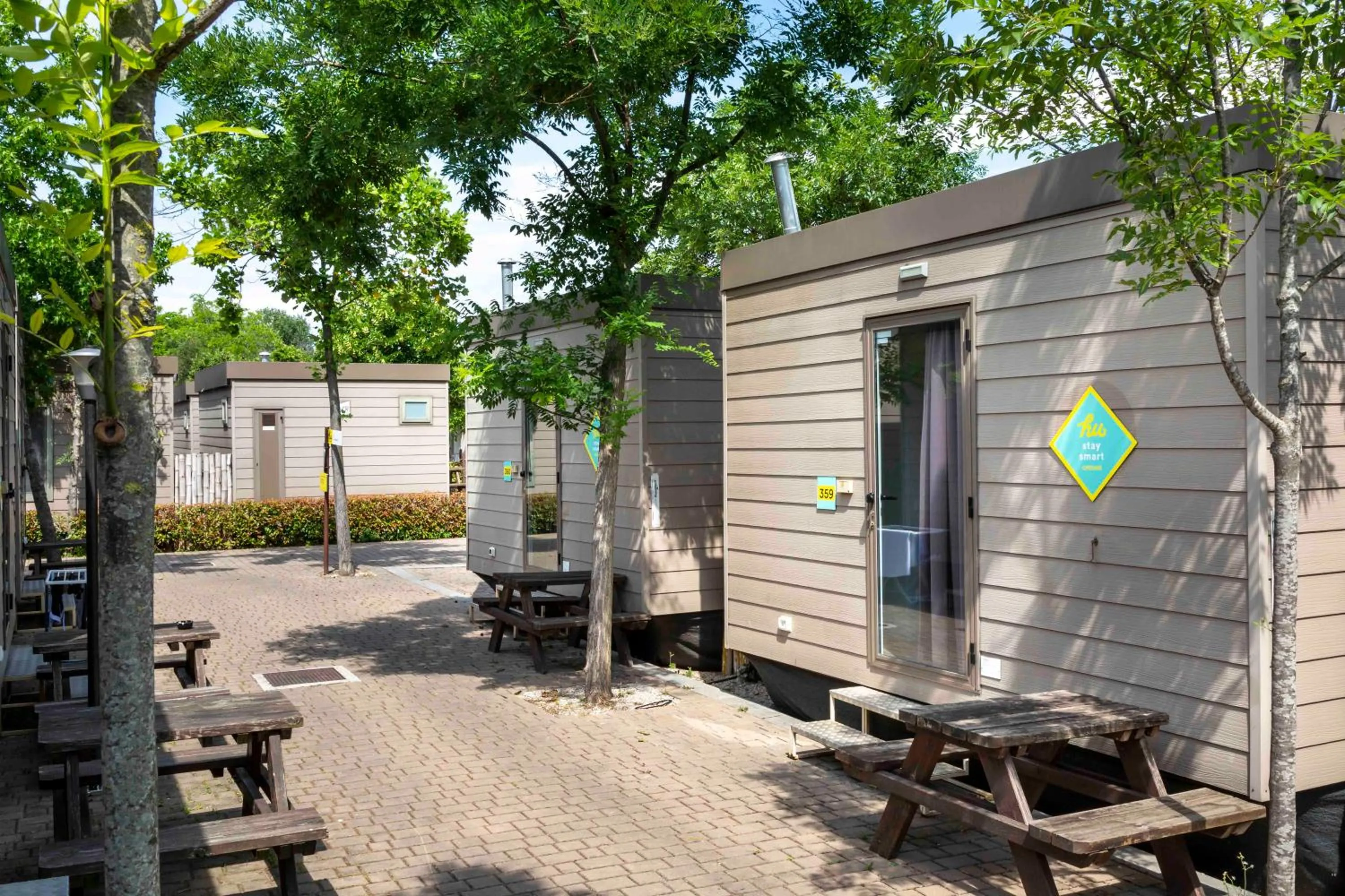 Property building in hu Venezia Camping in Town