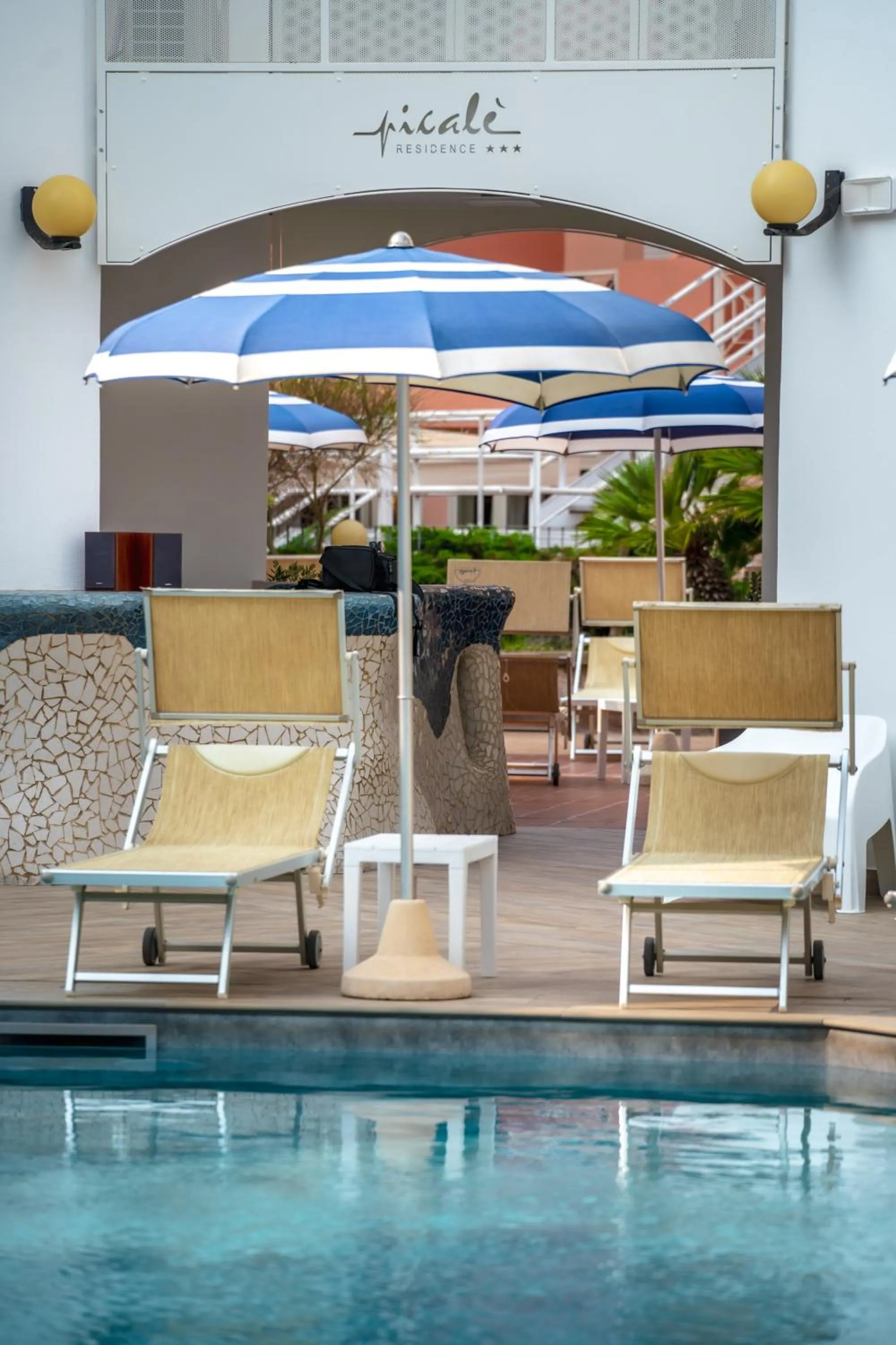 Swimming pool in Residence Picalè