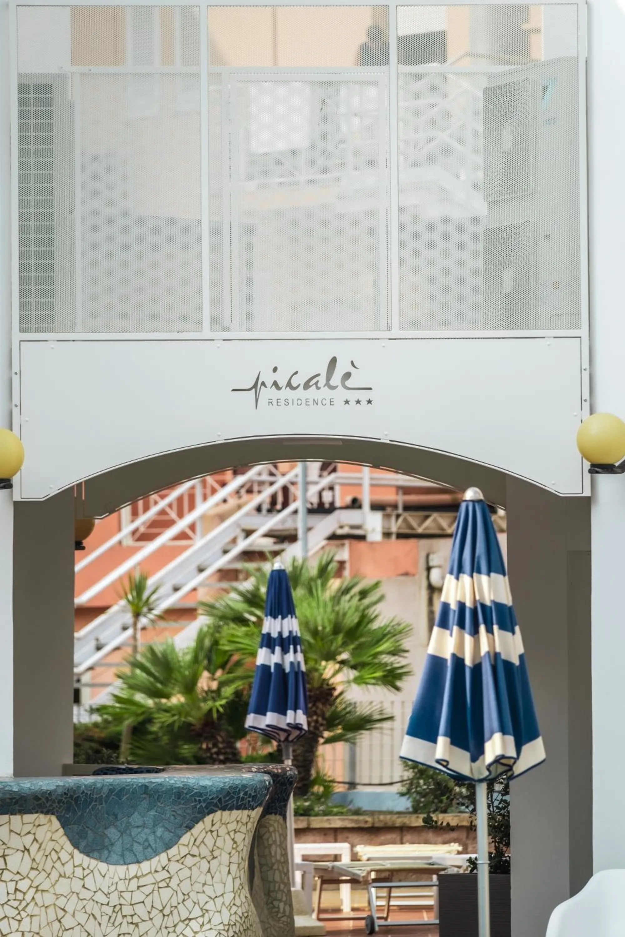 Swimming pool in Residence Picalè