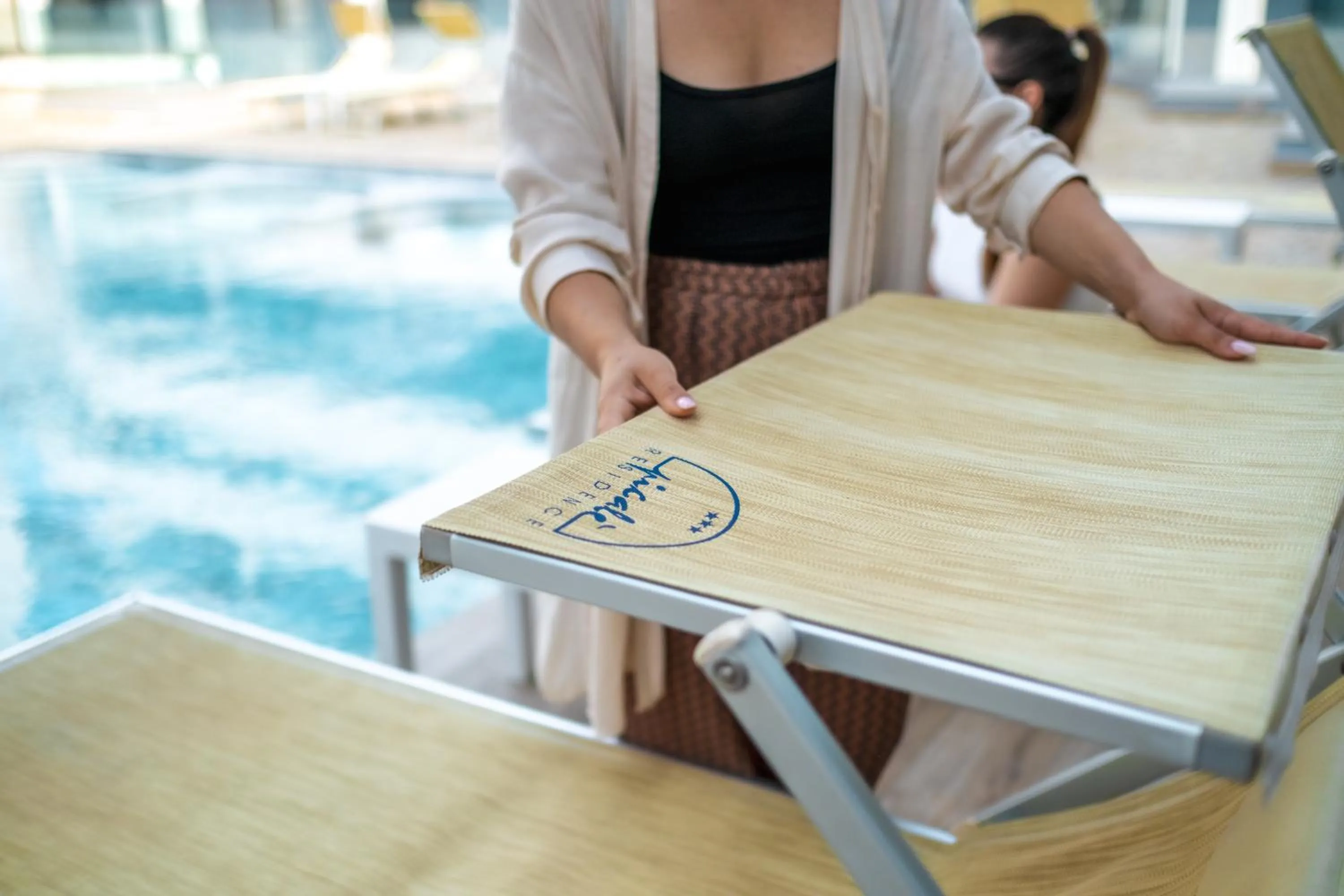 Swimming pool in Residence Picalè