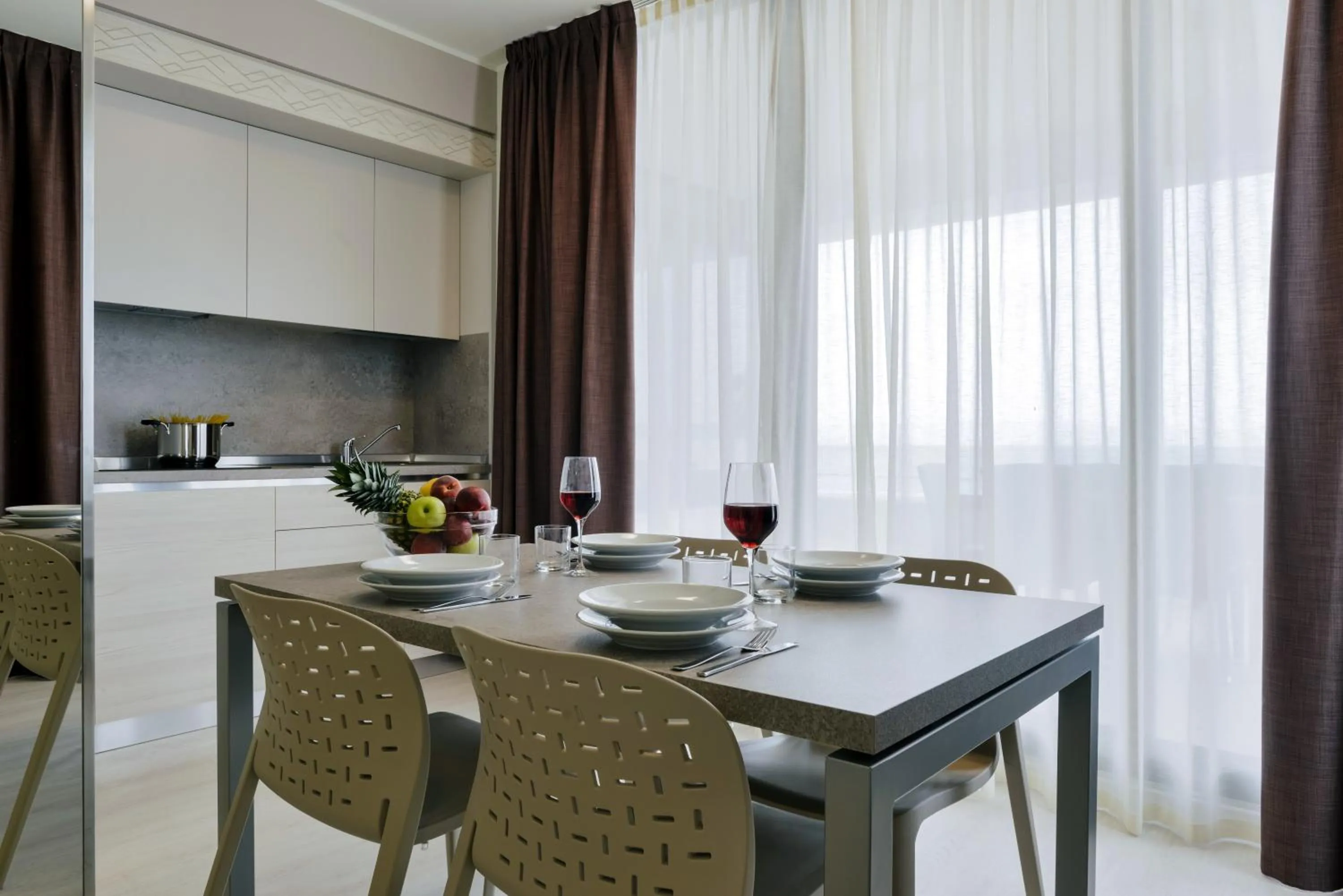 Kitchen or kitchenette in Residence Picalè