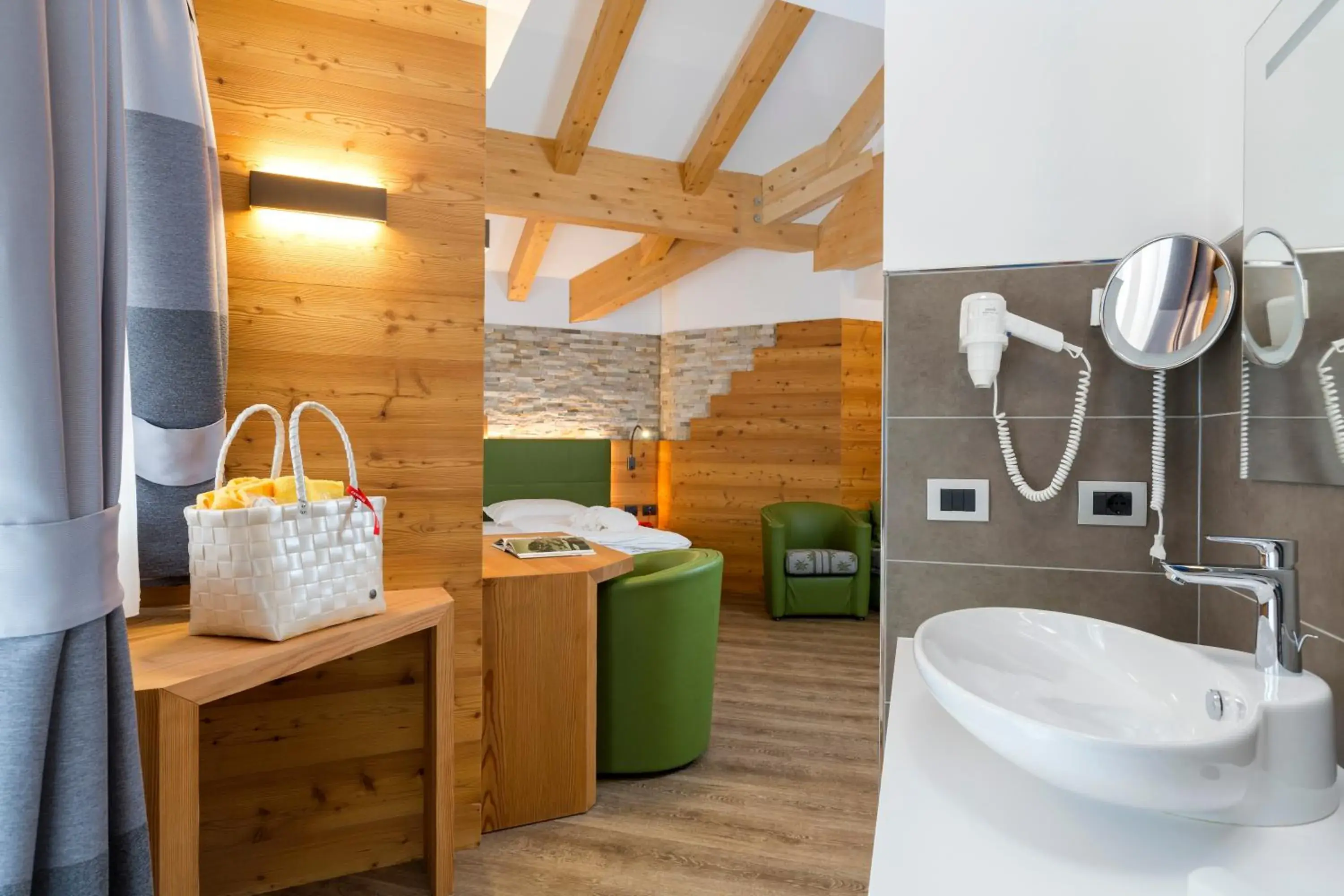 Executive Double or Twin Room with Balcony in Wellness Hotel Lupo Bianco Executive Double or Twin Room with Balcony in Wellness Hotel Lupo Bianco