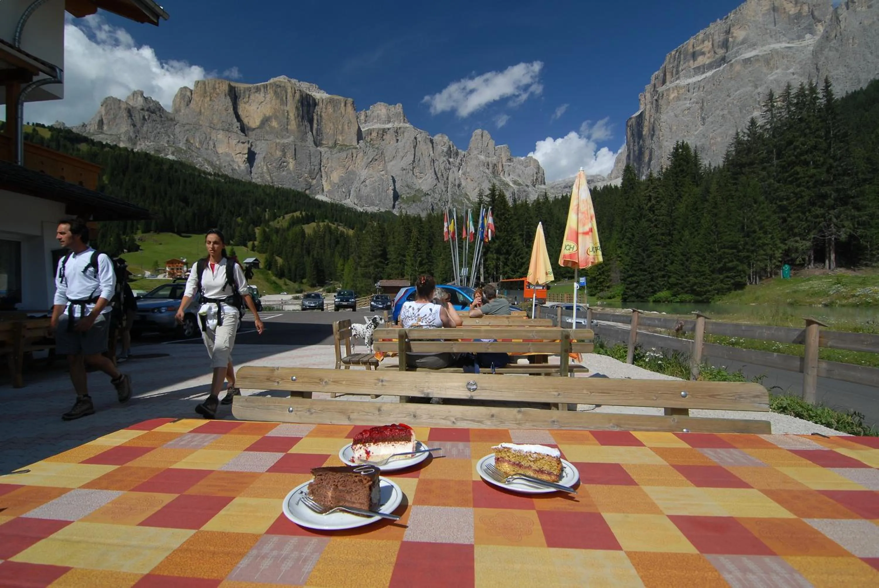 Garden in Wellness Hotel Lupo Bianco