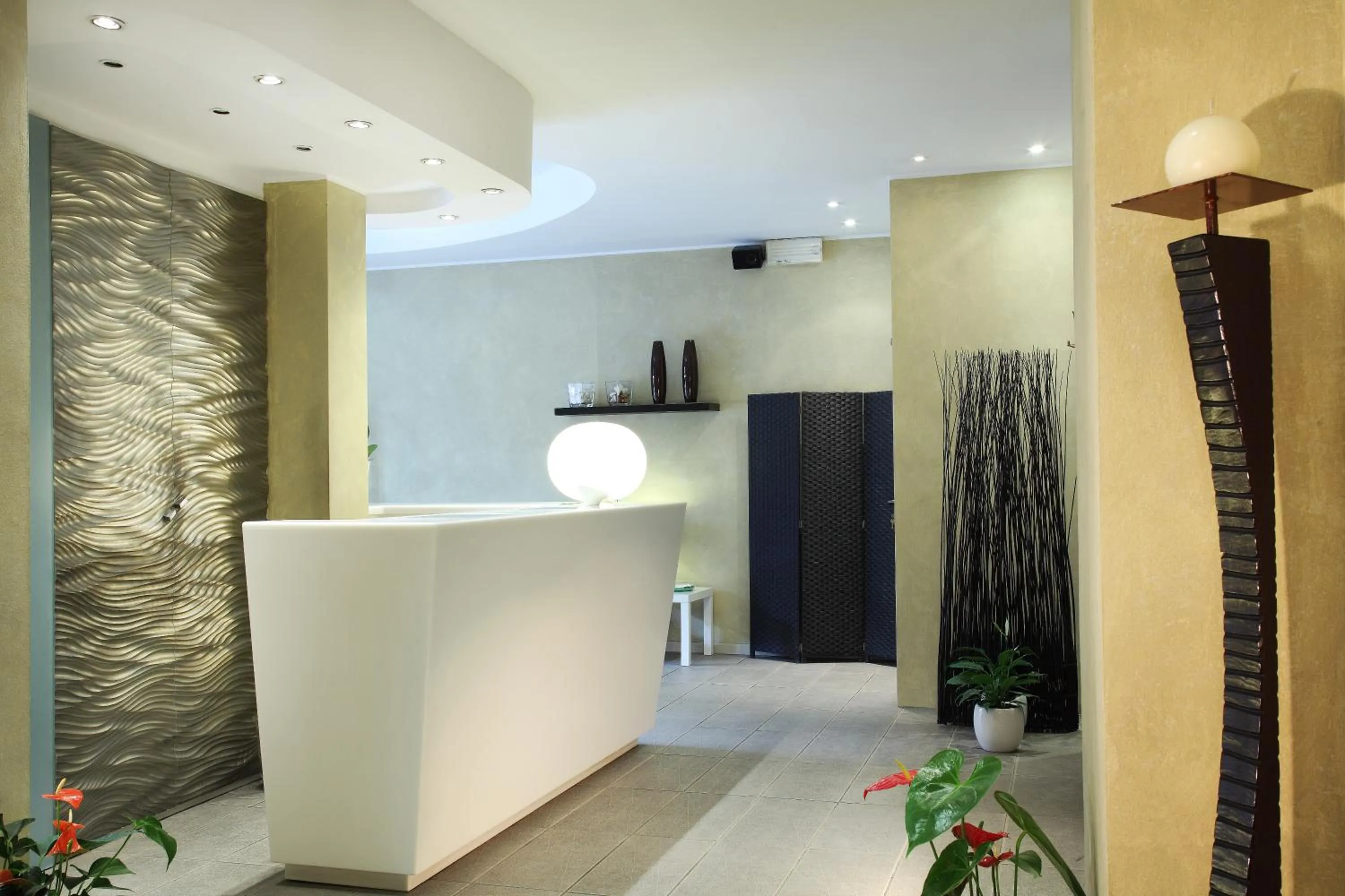 Lobby or reception in Hotel Trieste