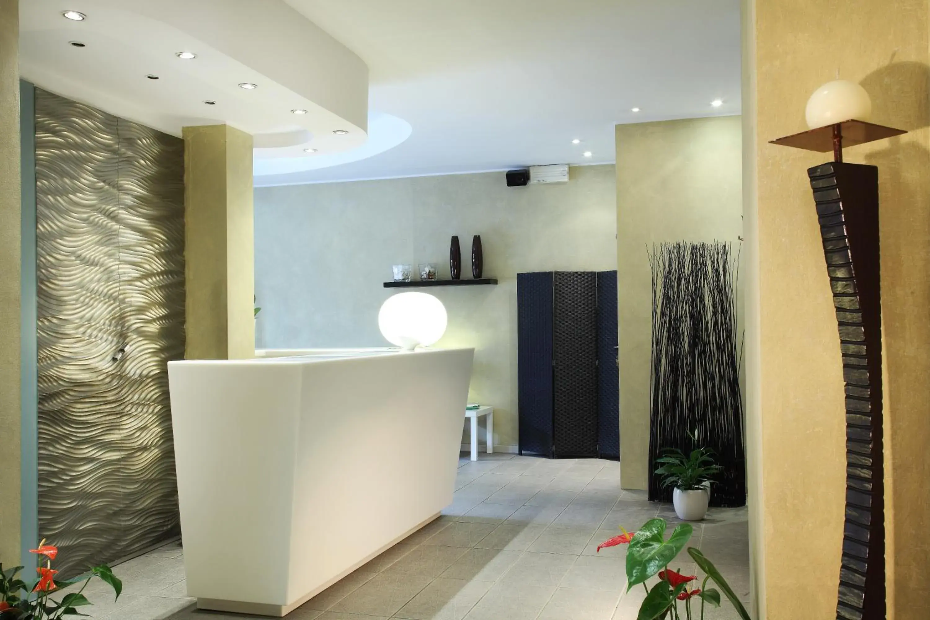 Lobby or reception in Hotel Trieste Lobby or reception in Hotel Trieste