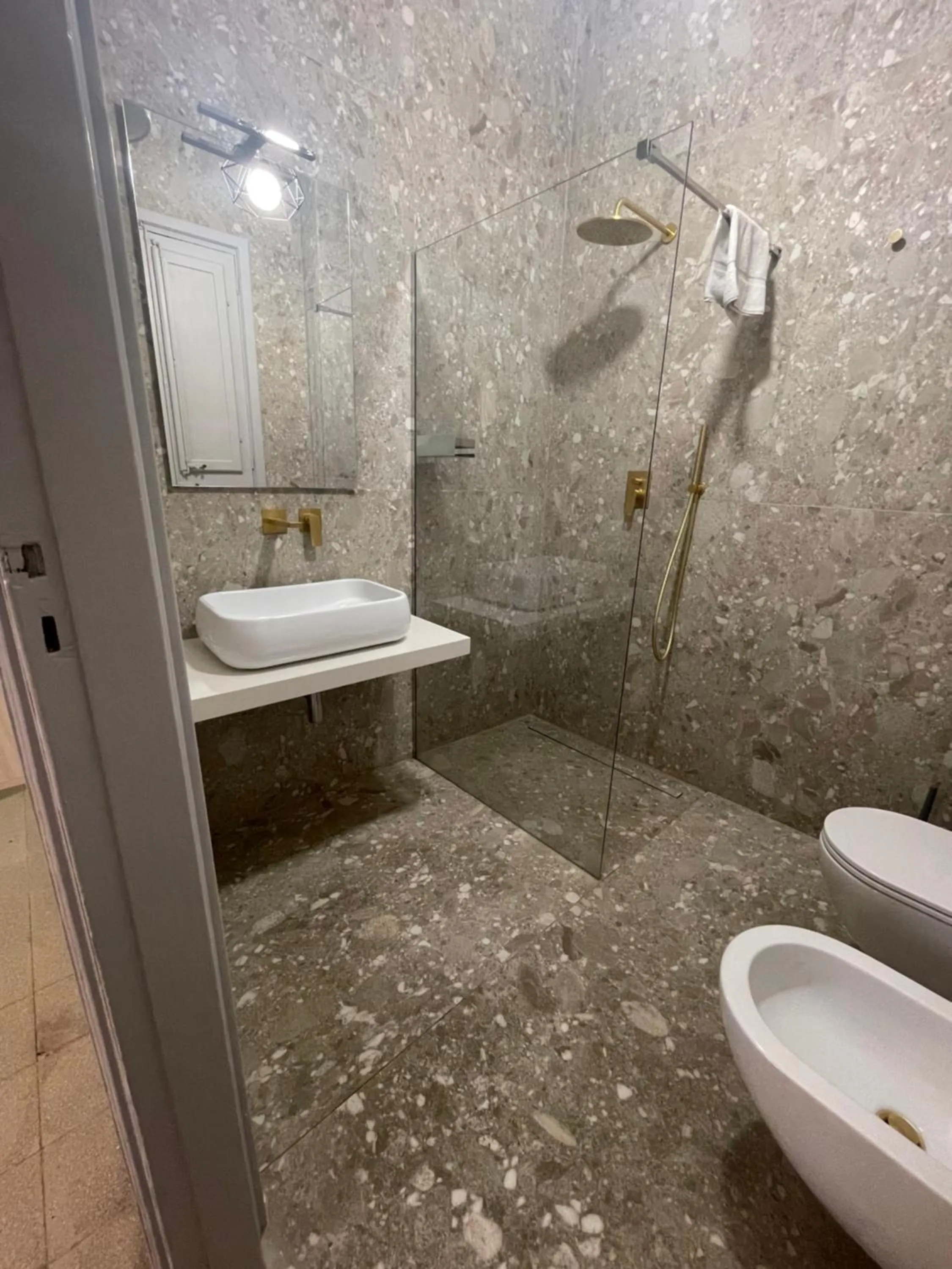 Shower in La Mattanza