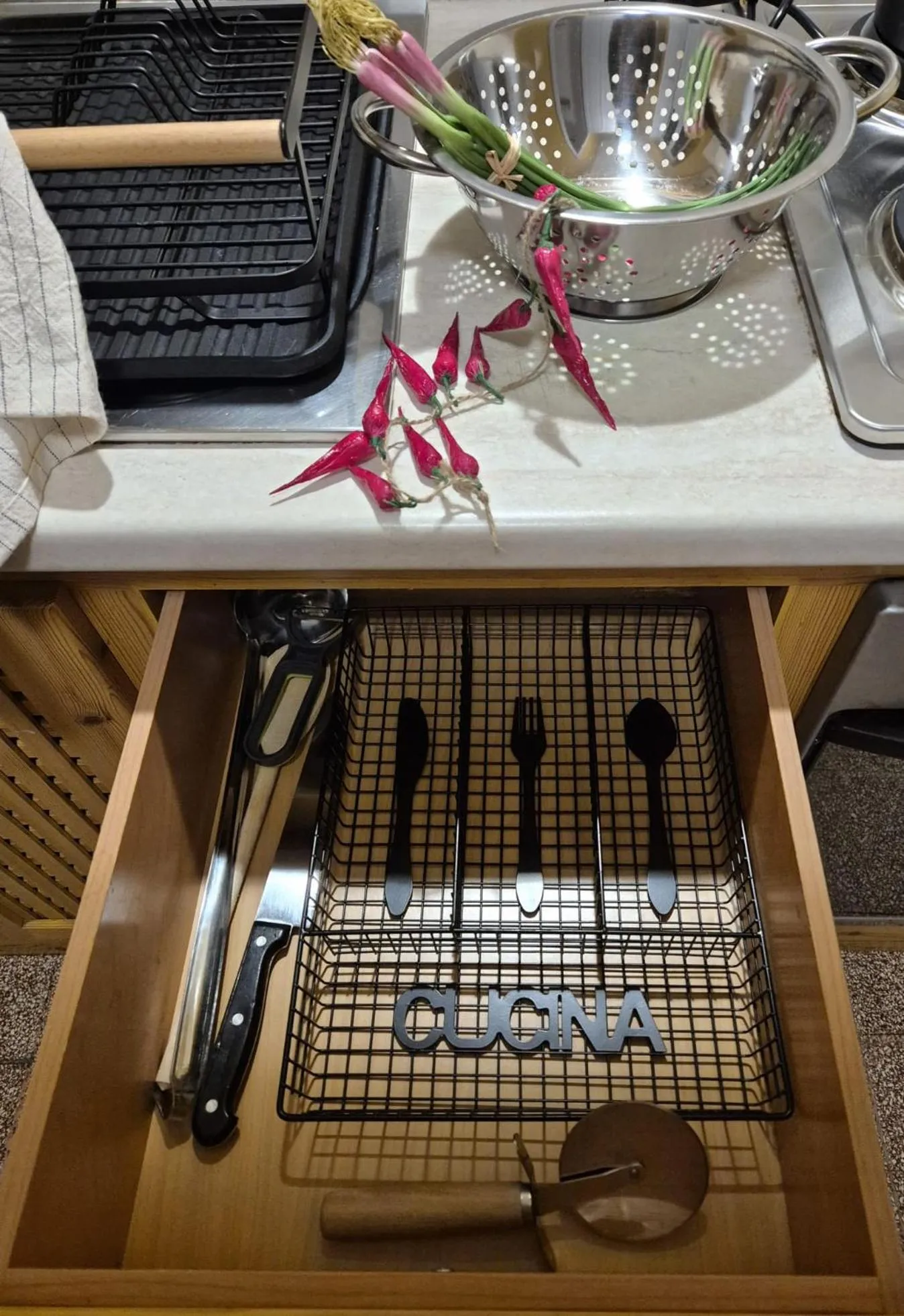 Kitchen or kitchenette in La Mattanza