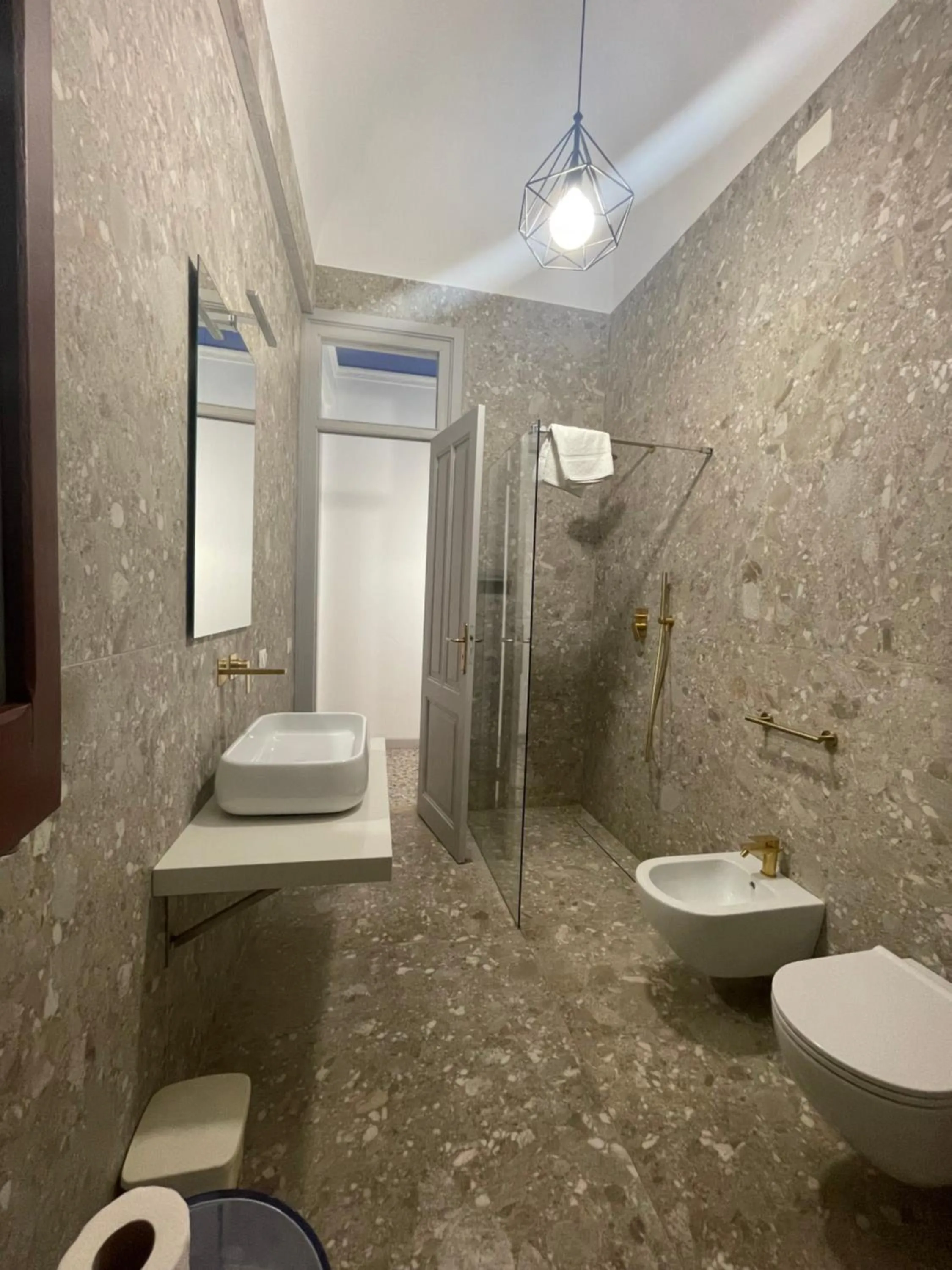 Shower in La Mattanza