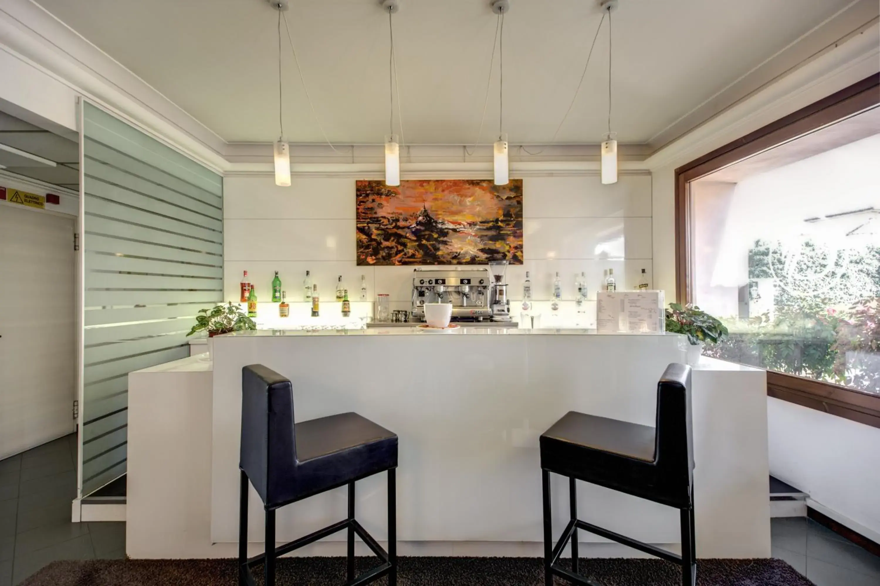 Lounge or bar in Hotel Alba Roma Lounge or bar in Hotel Alba Roma