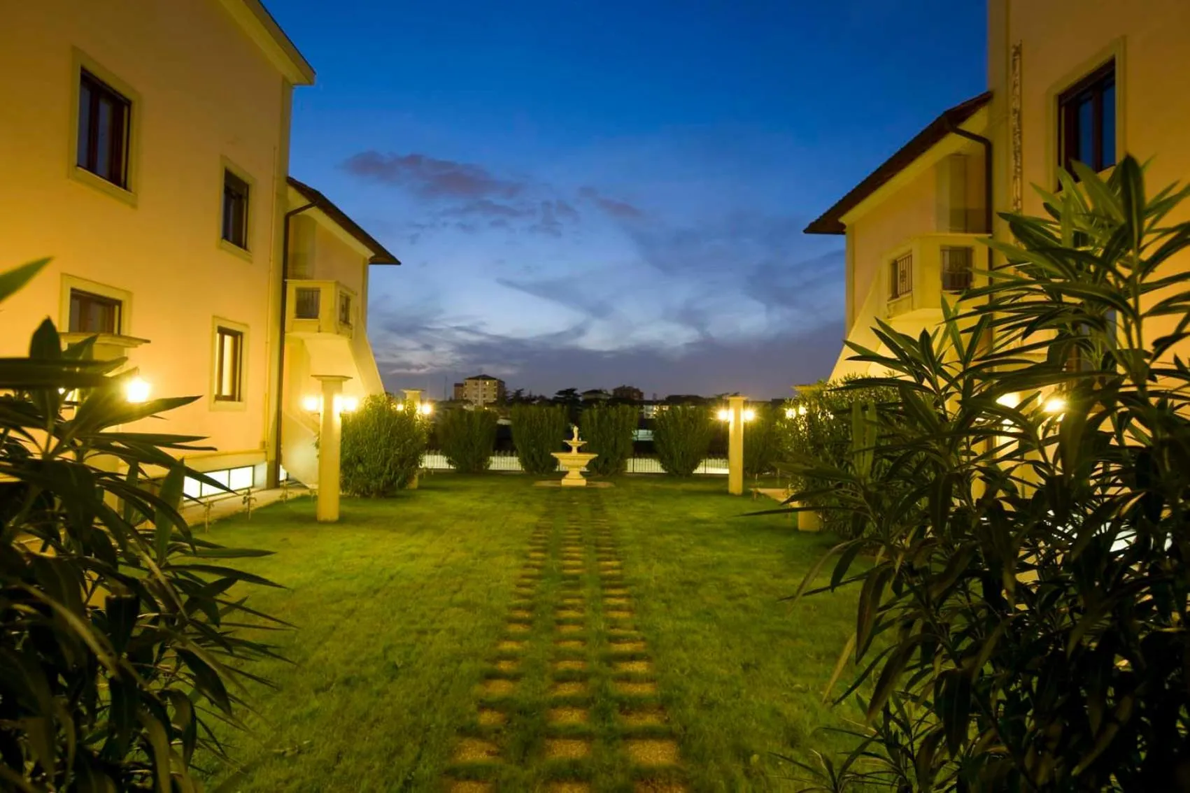 Property building in Hotel Alba Roma