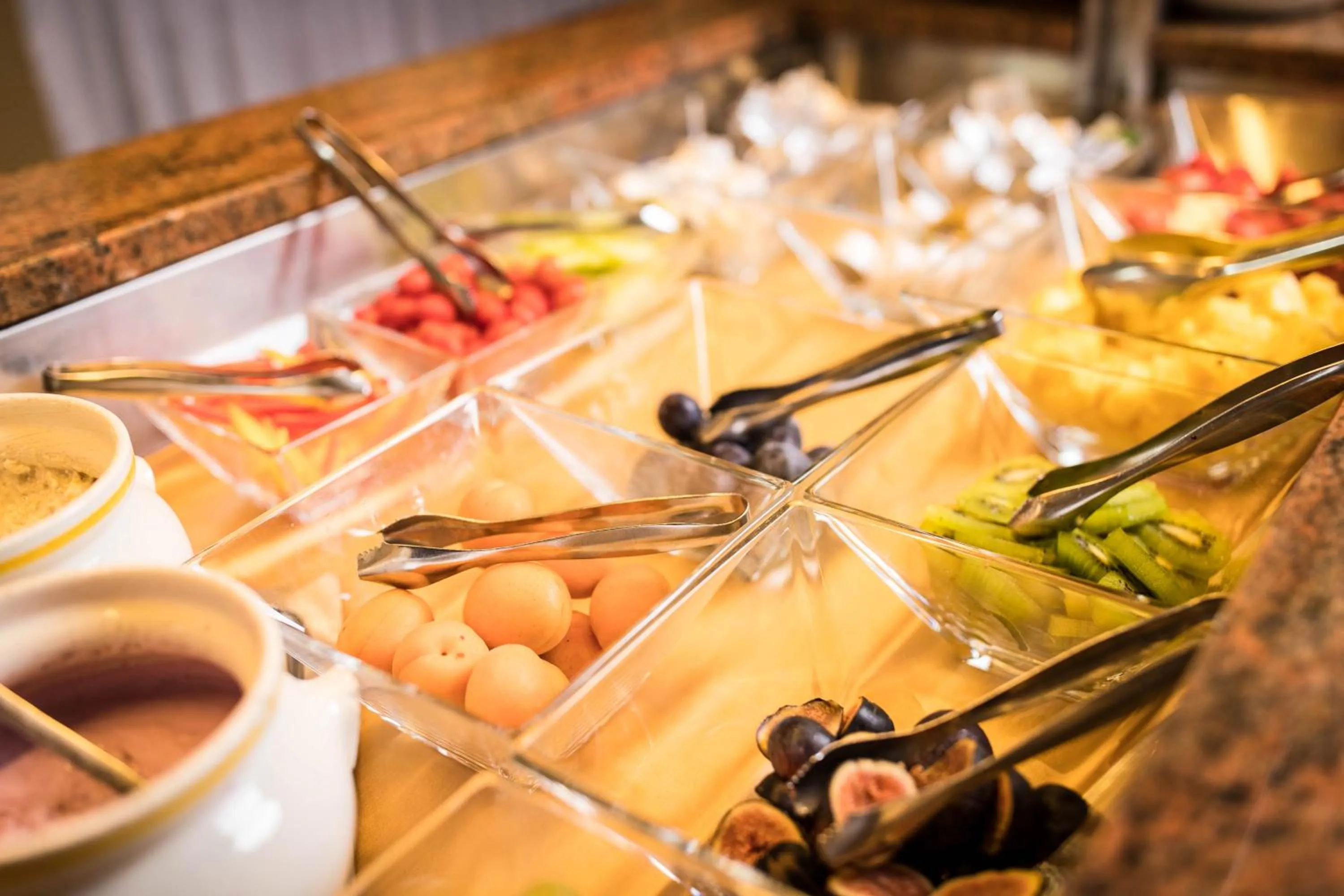 Buffet breakfast in Hotel Weingarten