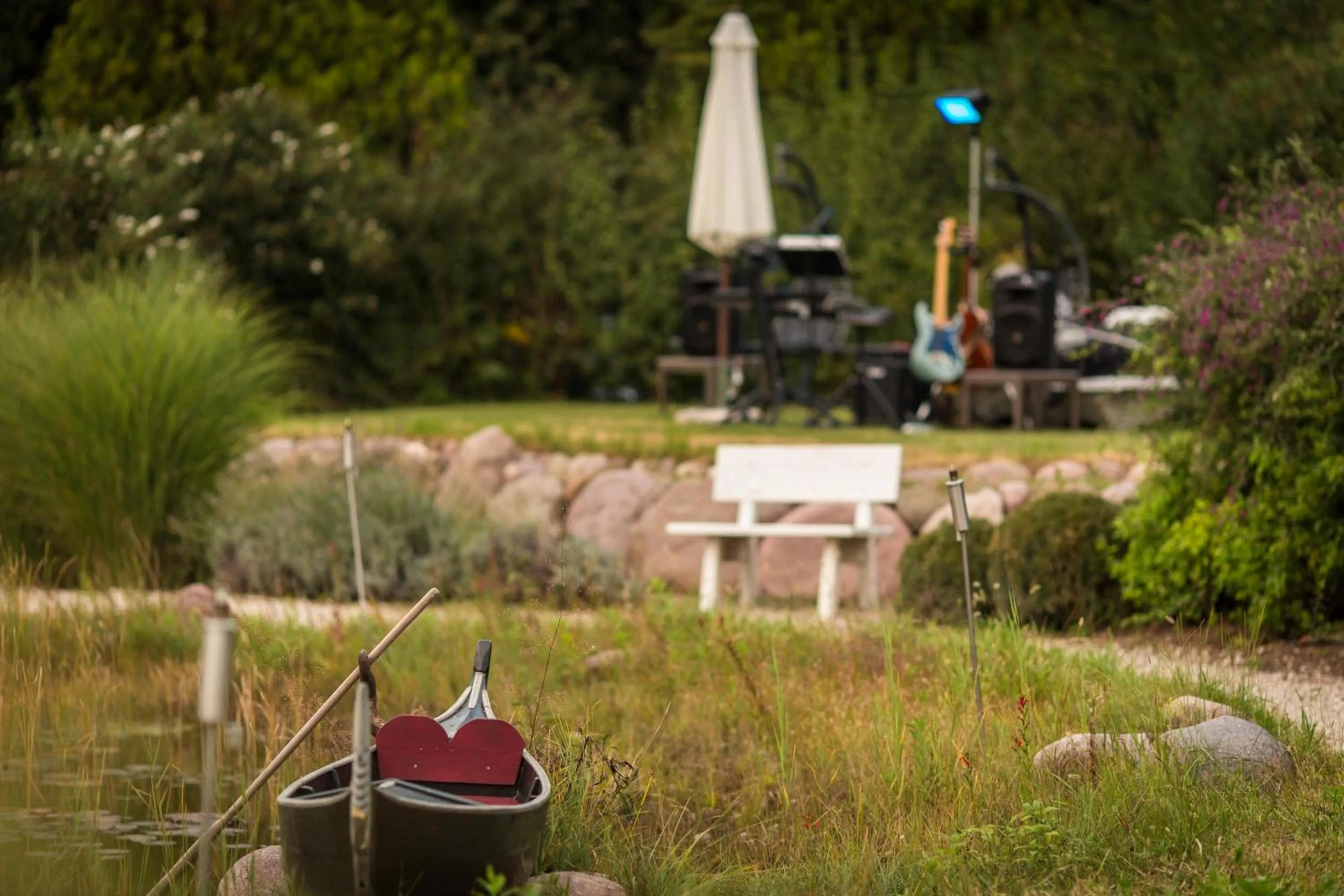 Garden in Hotel Weingarten