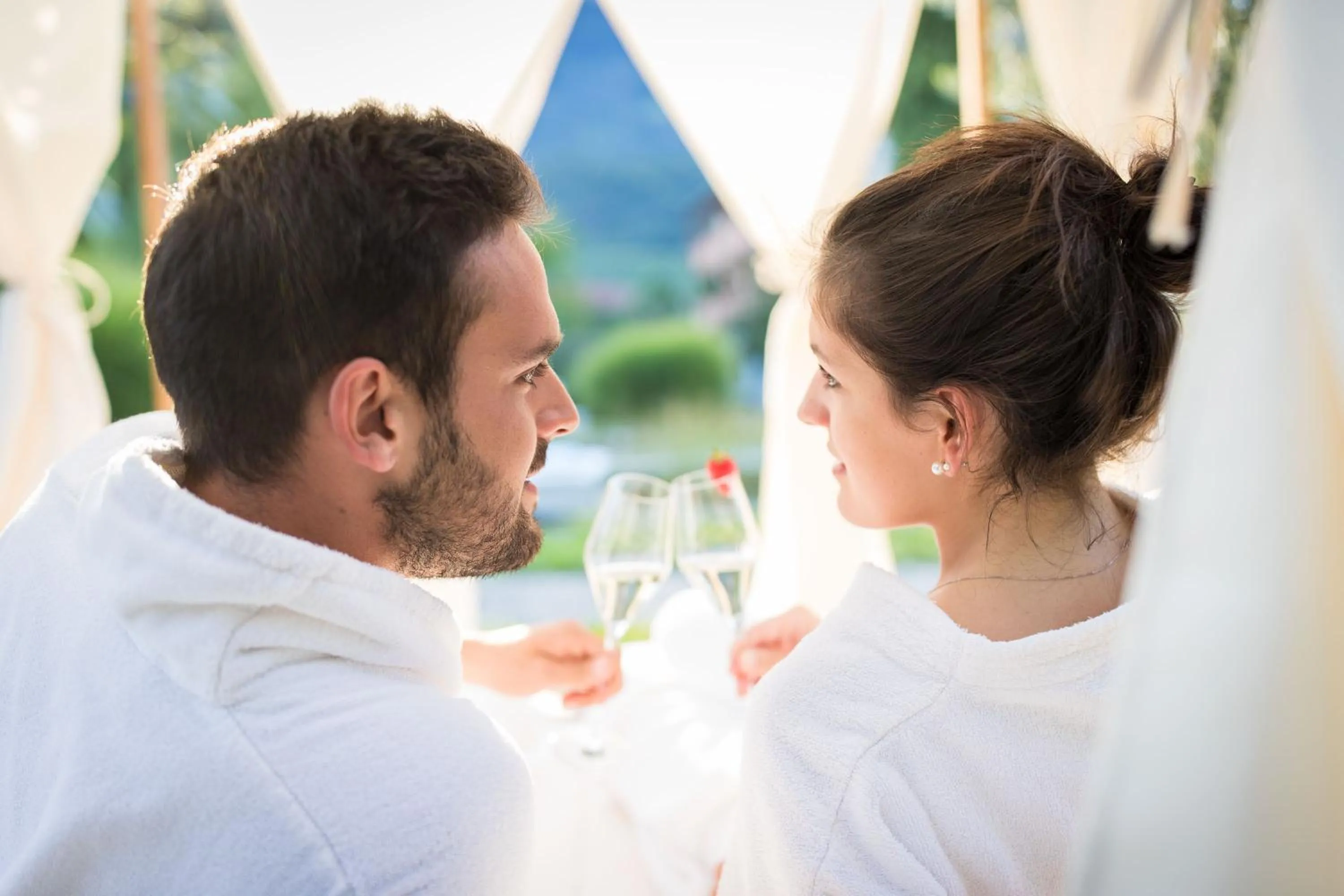 Garden in Hotel Weingarten
