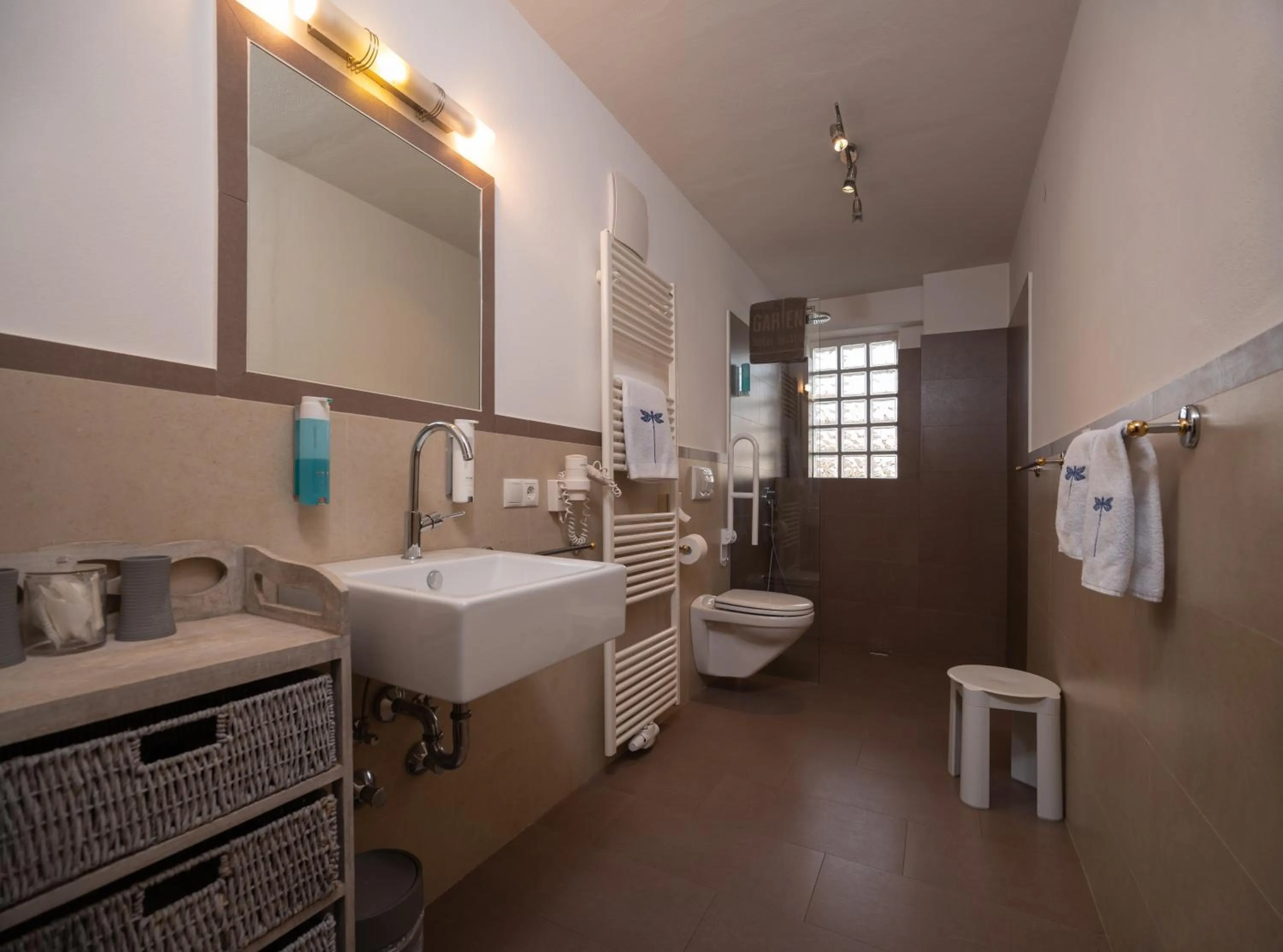 Bathroom in Hotel Weingarten