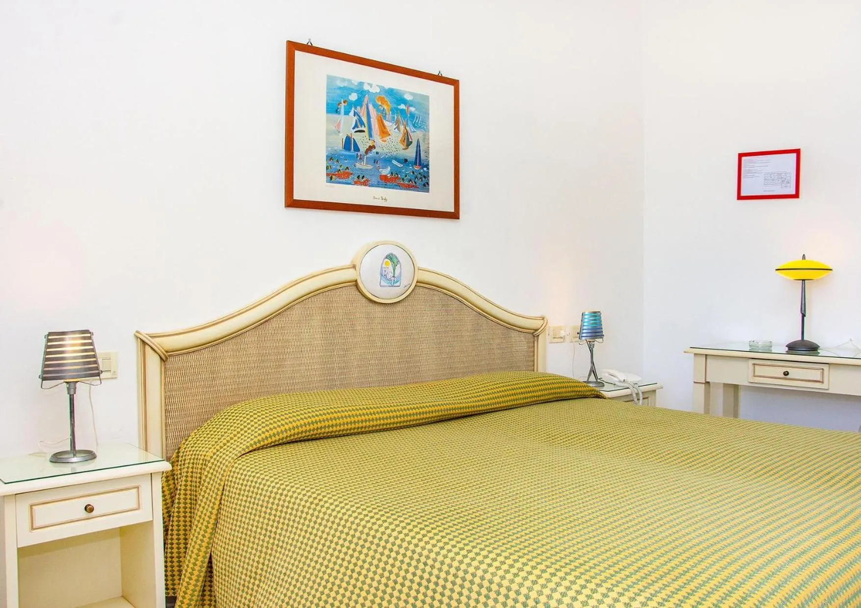 Bed in Hotel Gran Paradiso