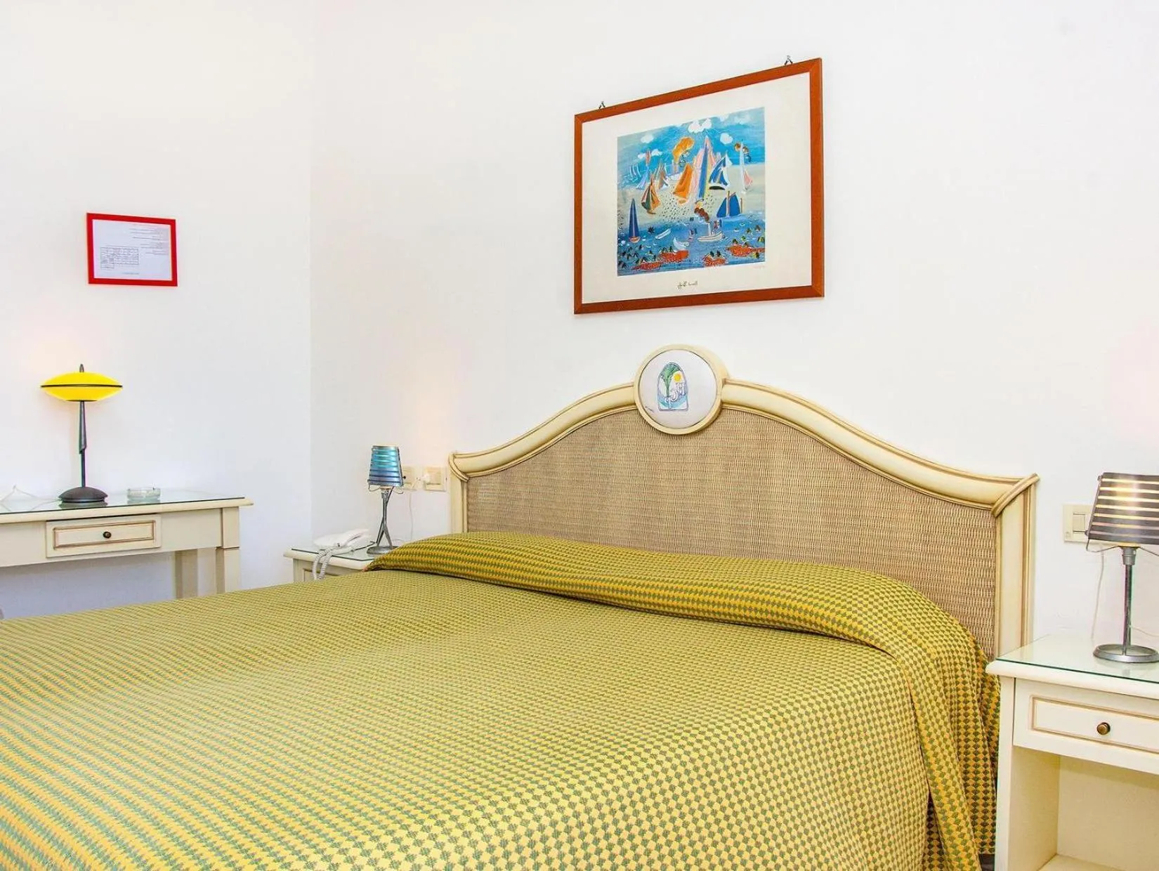 Bed in Hotel Gran Paradiso