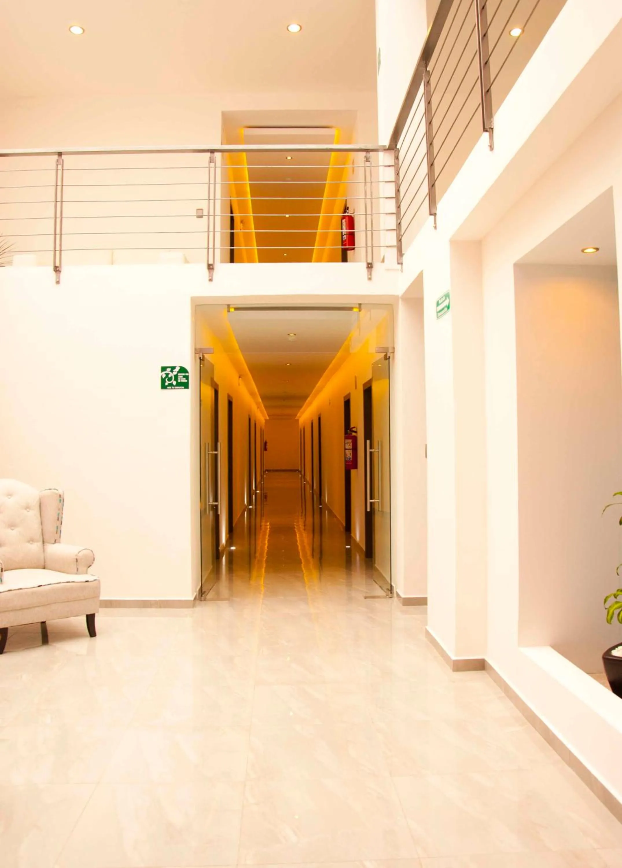 Lobby or reception in Hotel MS