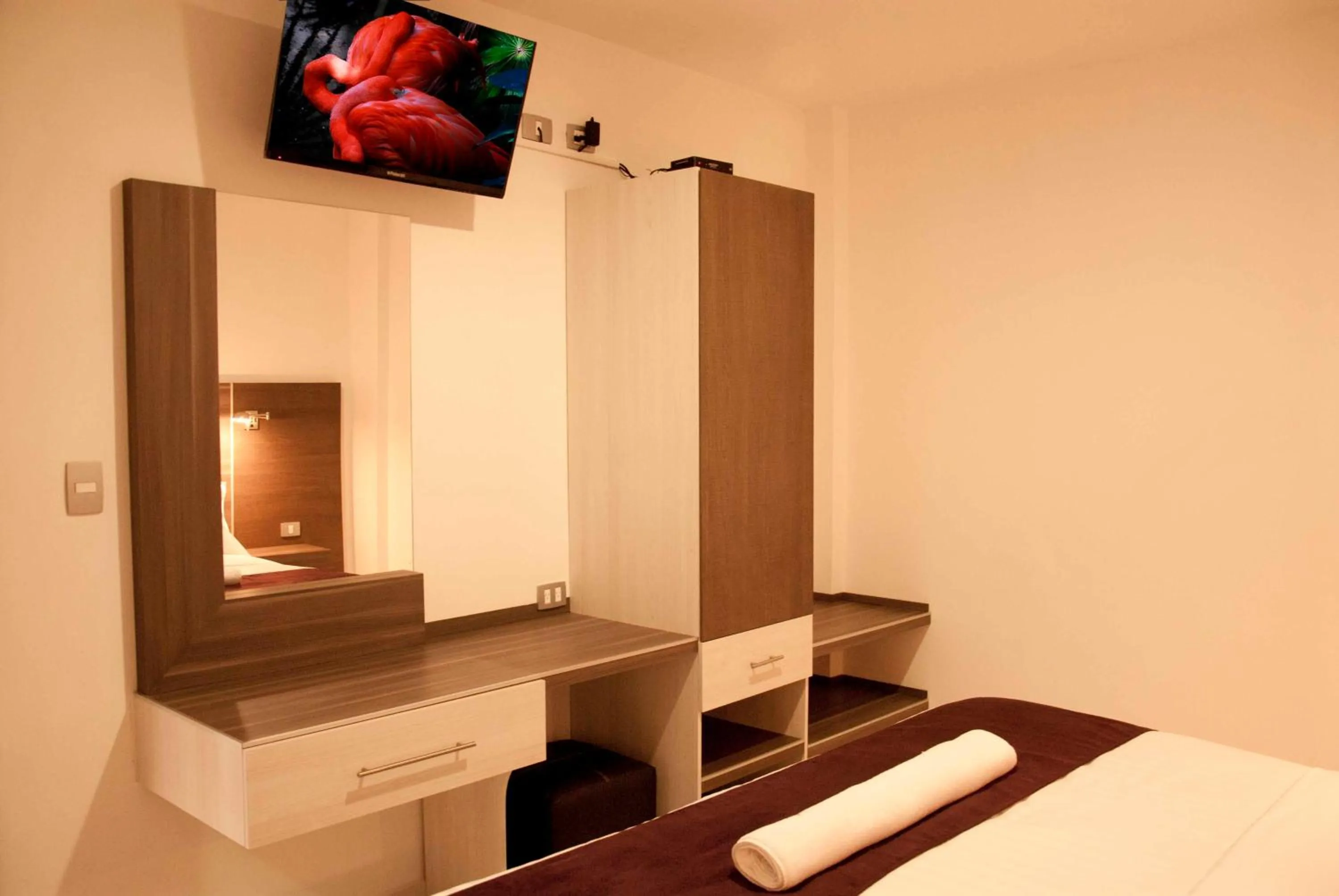 TV and multimedia, Bed in Hotel MS