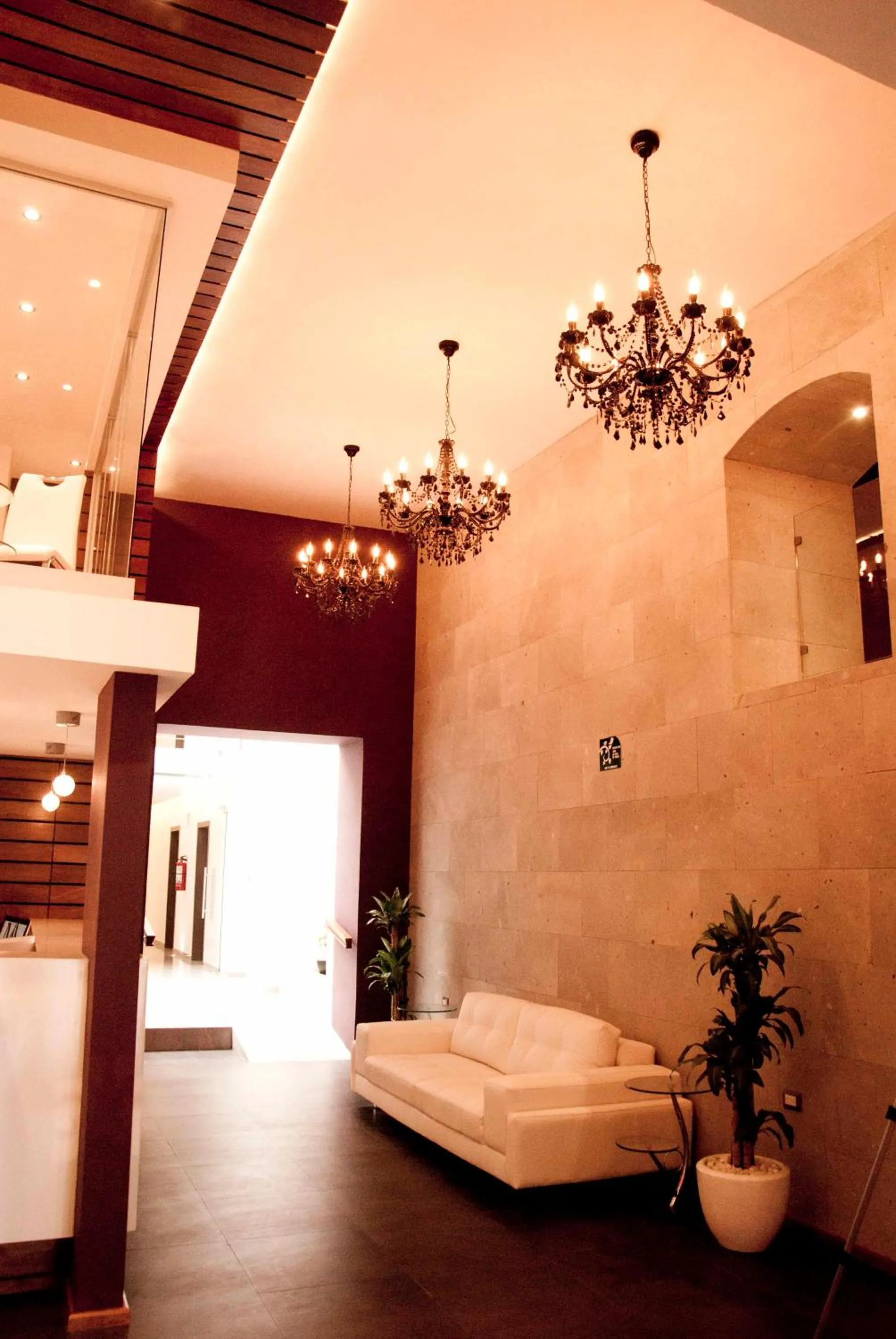 Lobby or reception in Hotel MS