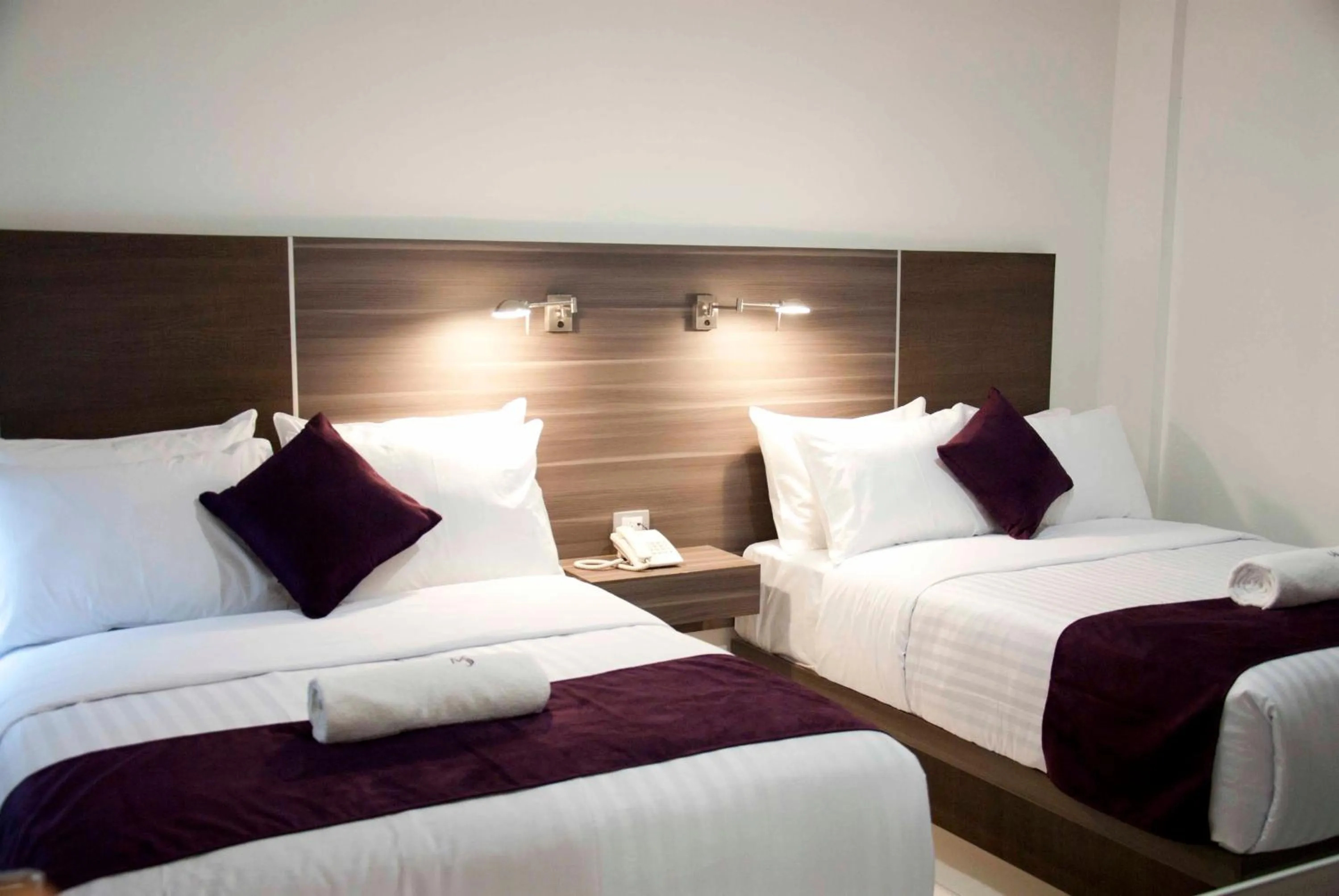 Bedroom, Bed in Hotel MS