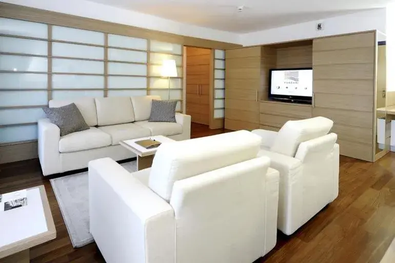 Living room in Hotel Fonzari Living room in Hotel Fonzari