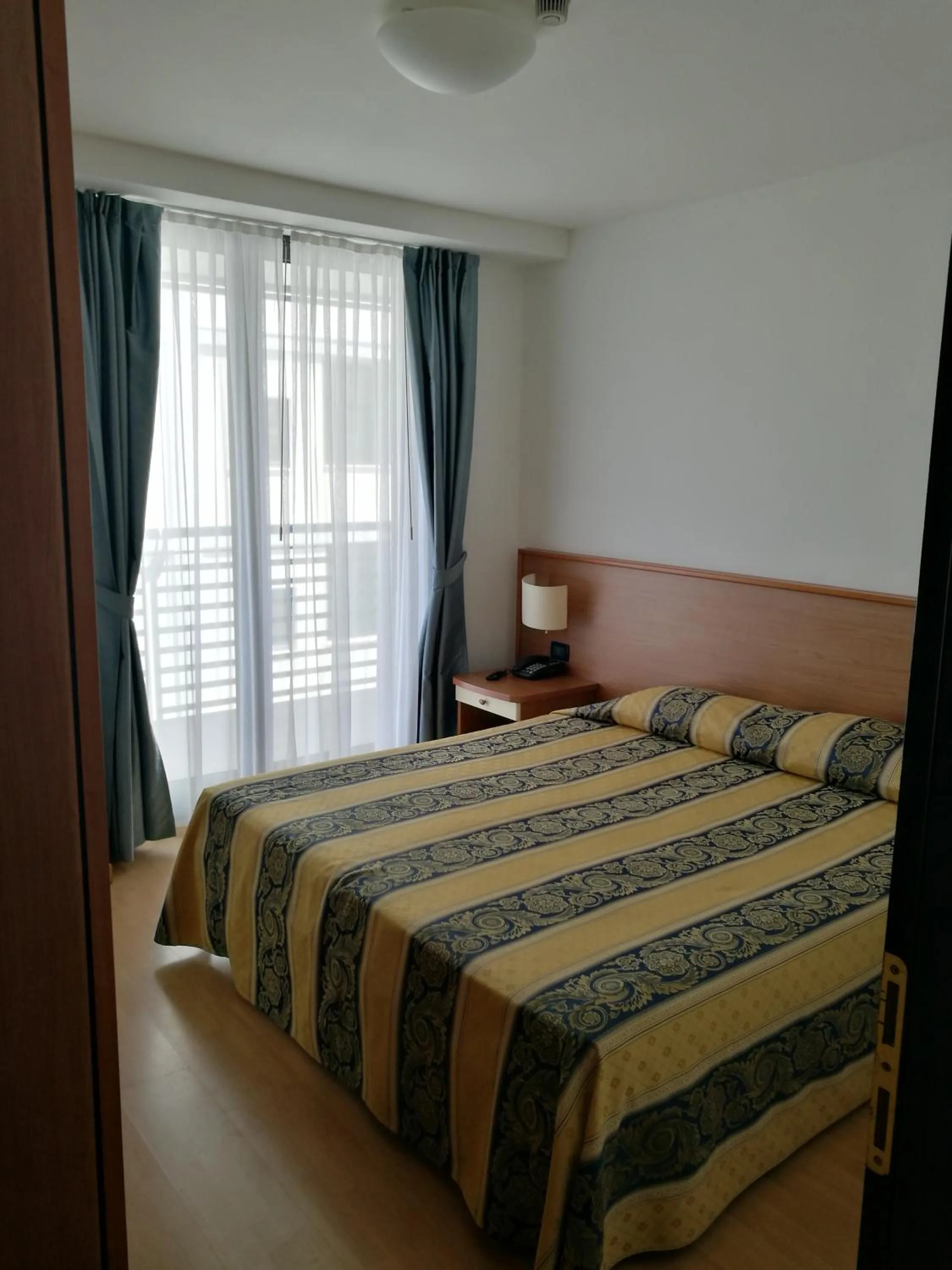 Bed in Hotel Fonzari